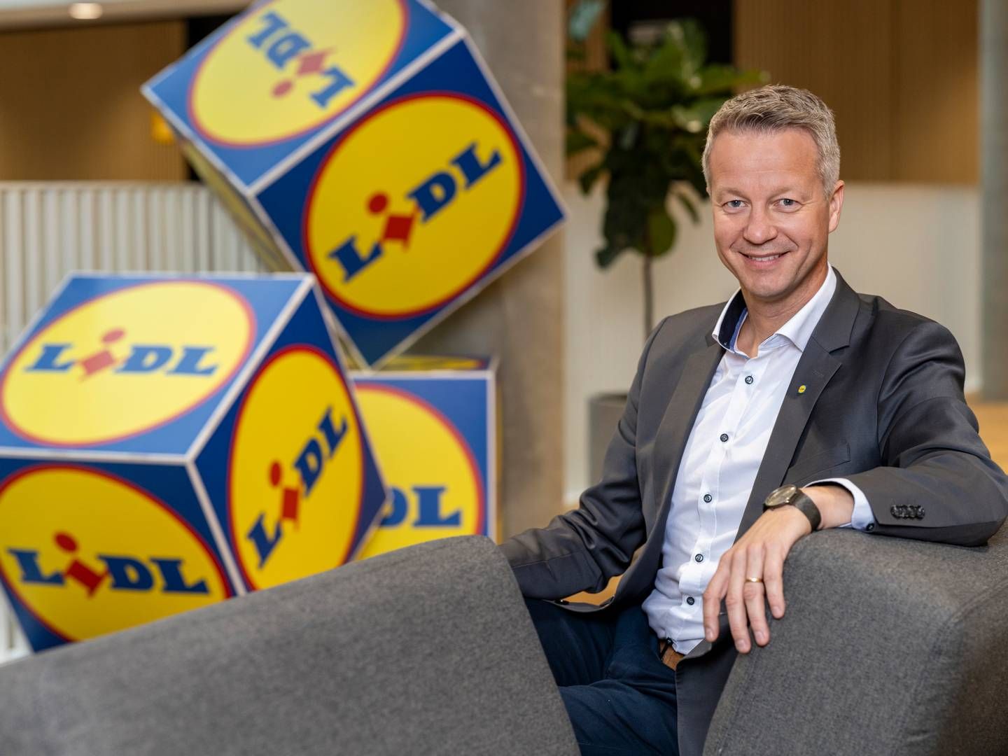 Lidl har sammenlignet med sidste år fået 40 pct. flere jobansøgninger, oplyser HR-direktør Hauke Daene. | Foto: Lidl / Pr