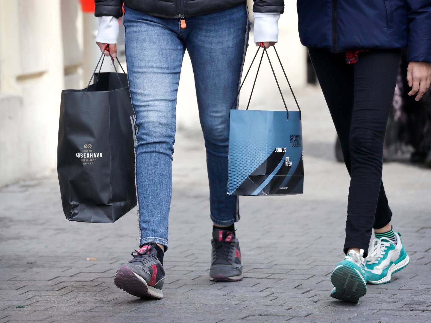 ”Danskerne skruede virkelig op for forbruget hen mod slutningen af sidste år, og meget tyder altså på, at det ikke var midlertidigt og fortsætter,” siger Palle Sørensen, der er cheføkonom i Nykredit. | Foto: Jens Dresling