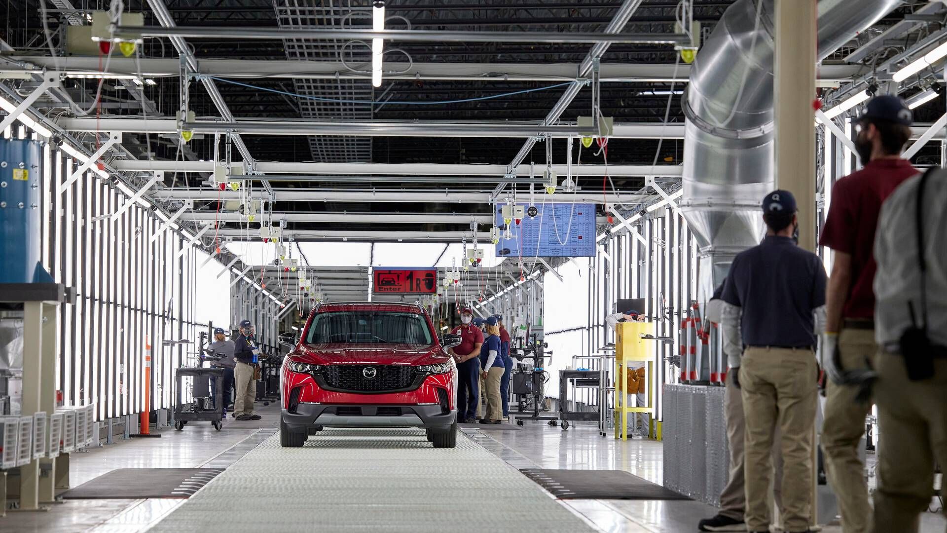Bilproducenten Mazda vil med aftalen skabe en bedre brugeroplevelse. | Foto: Jon Morgan/AP/Ritzau Scanpix