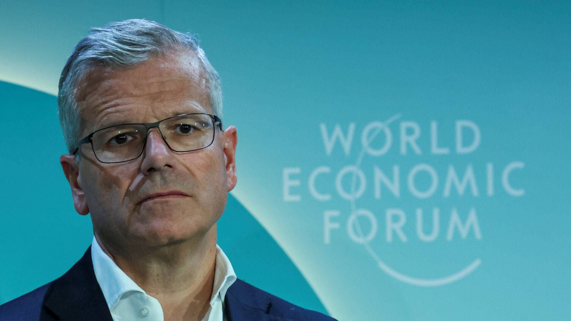 Topchef Vincent Clerc udtrykte for første gang sin interesse i DB Schenker på et investorkald efter Mærsks årsregnskab. | Foto: Denis Balibouse/Reuters/Ritzau Scanpix