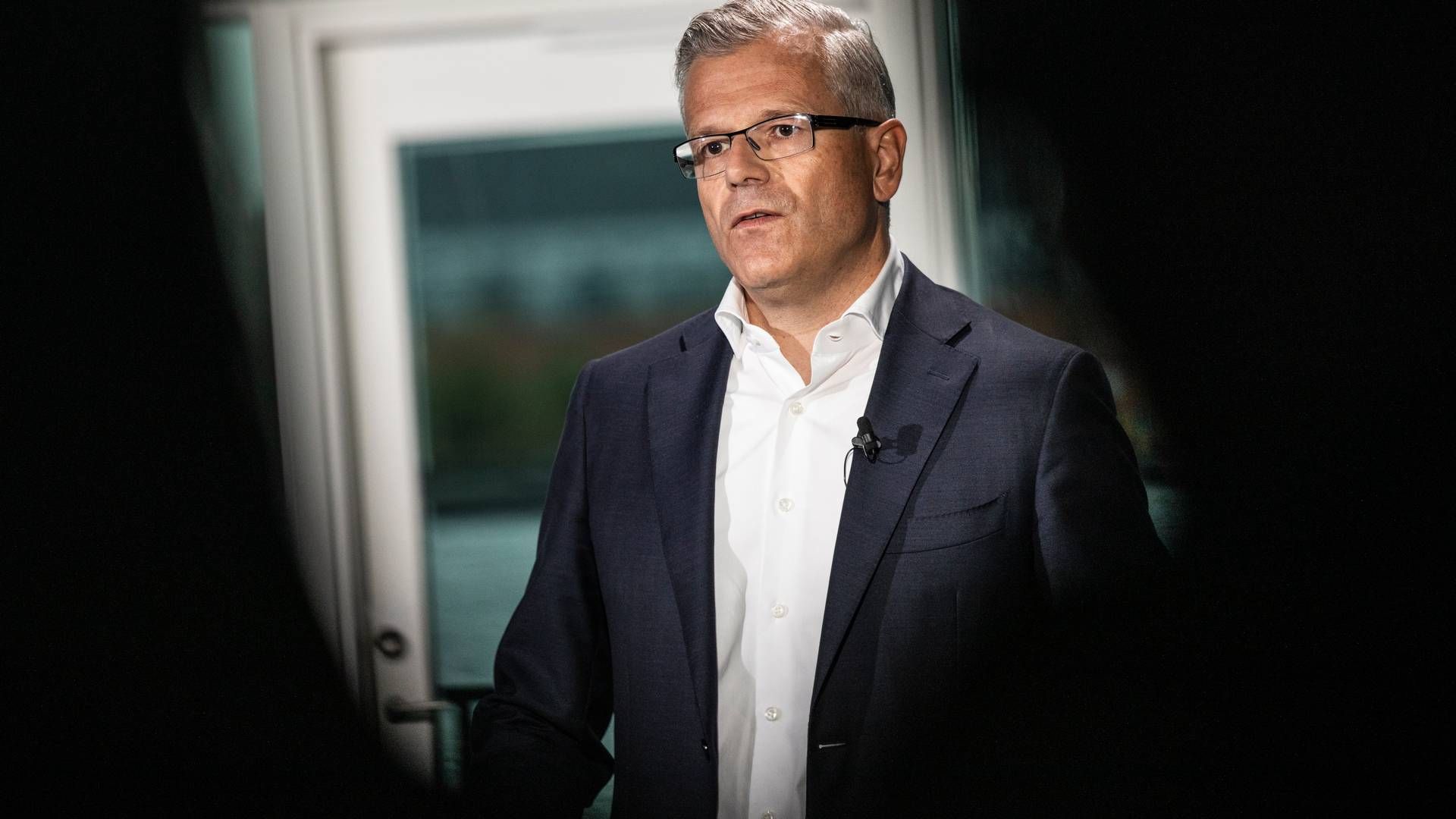 Topchef Vincent Clerc udtrykte for første gang sin interesse i DB Schenker på et investorkald efter Mærsks årsregnskab. | Foto: Maersk