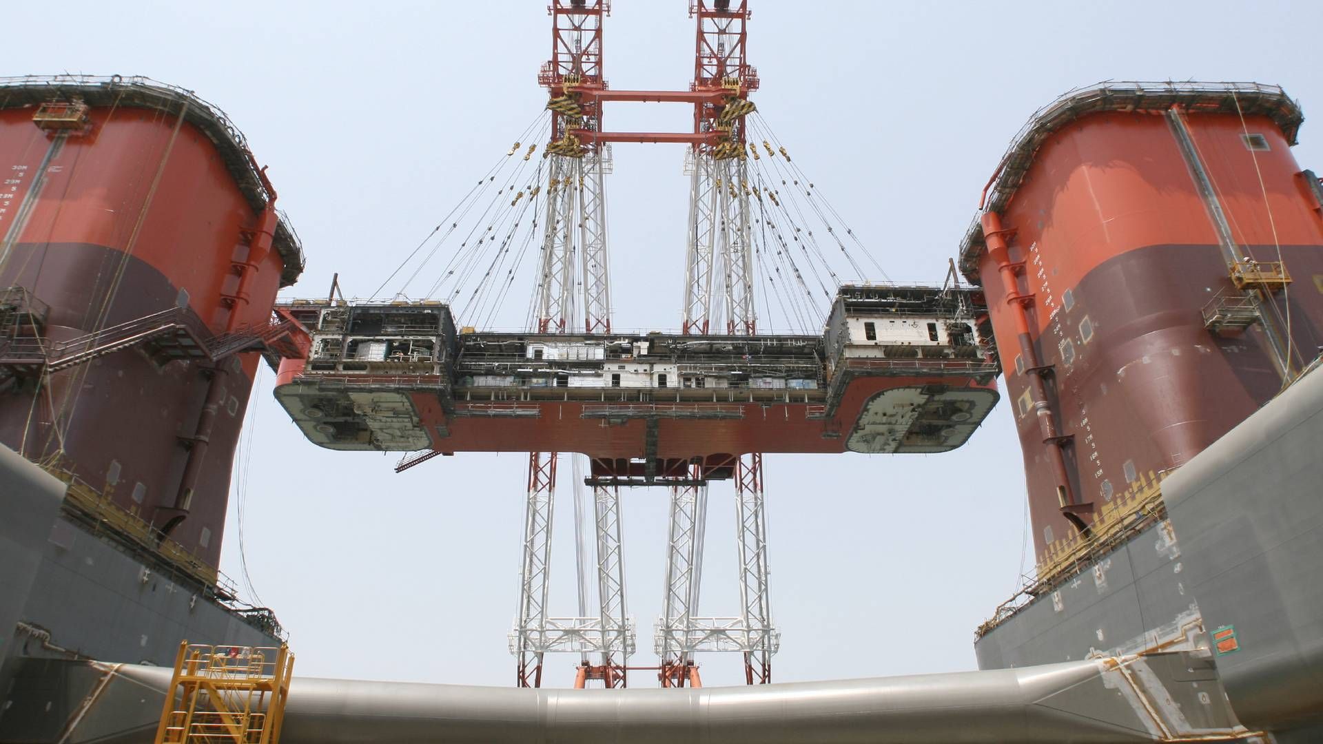 Another shipyard in Korea. | Photo: Handout/Reuters/Ritzau Scanpix