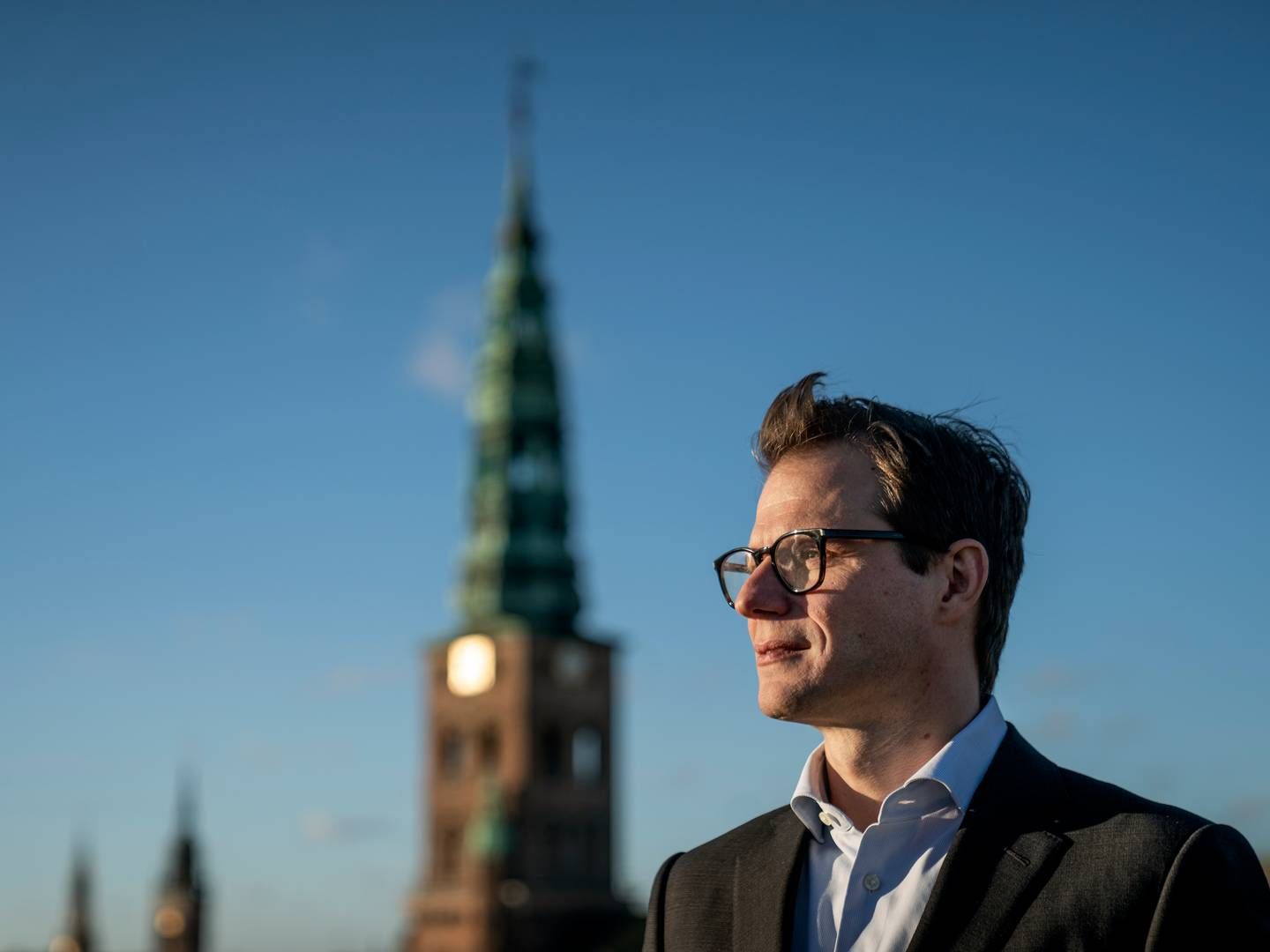 Carsten Egeriis har fredag tre årsdag som adm. direktør i Danske Bank. | Foto: Stine Bidstrup