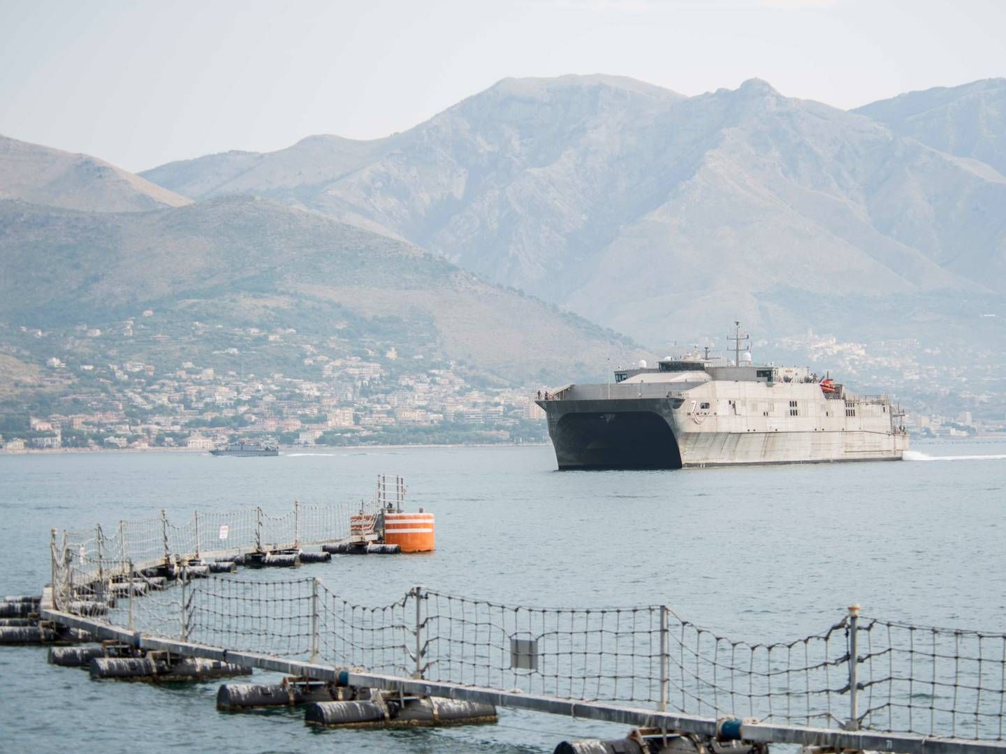 The USNS Carson City, where the alleged assault took place, in an unrelated location. | Photo: U.s. Navy photo by Mass Communication Specialist 2nd Class Donavan K. Patubo