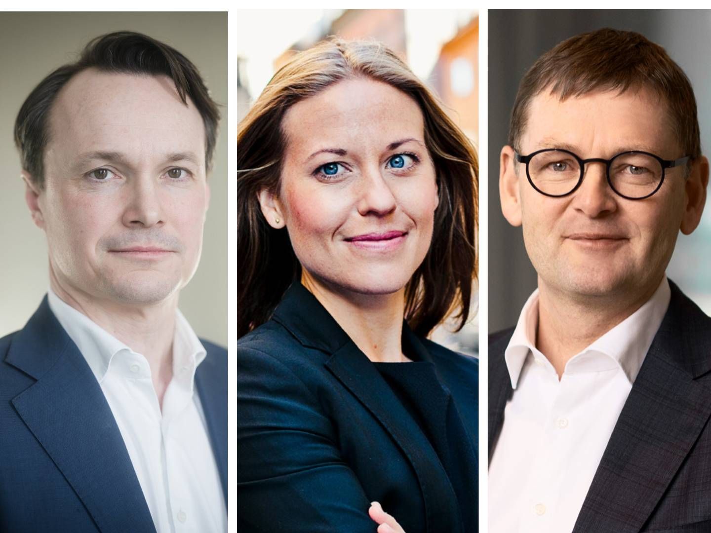 Richard Gavel (left) and Elin Löfblad manage the SEB Nordic Energy fund, while Rolf Solgård (right) is head of asset management sales, Denmark. | Photo: SEB / PR