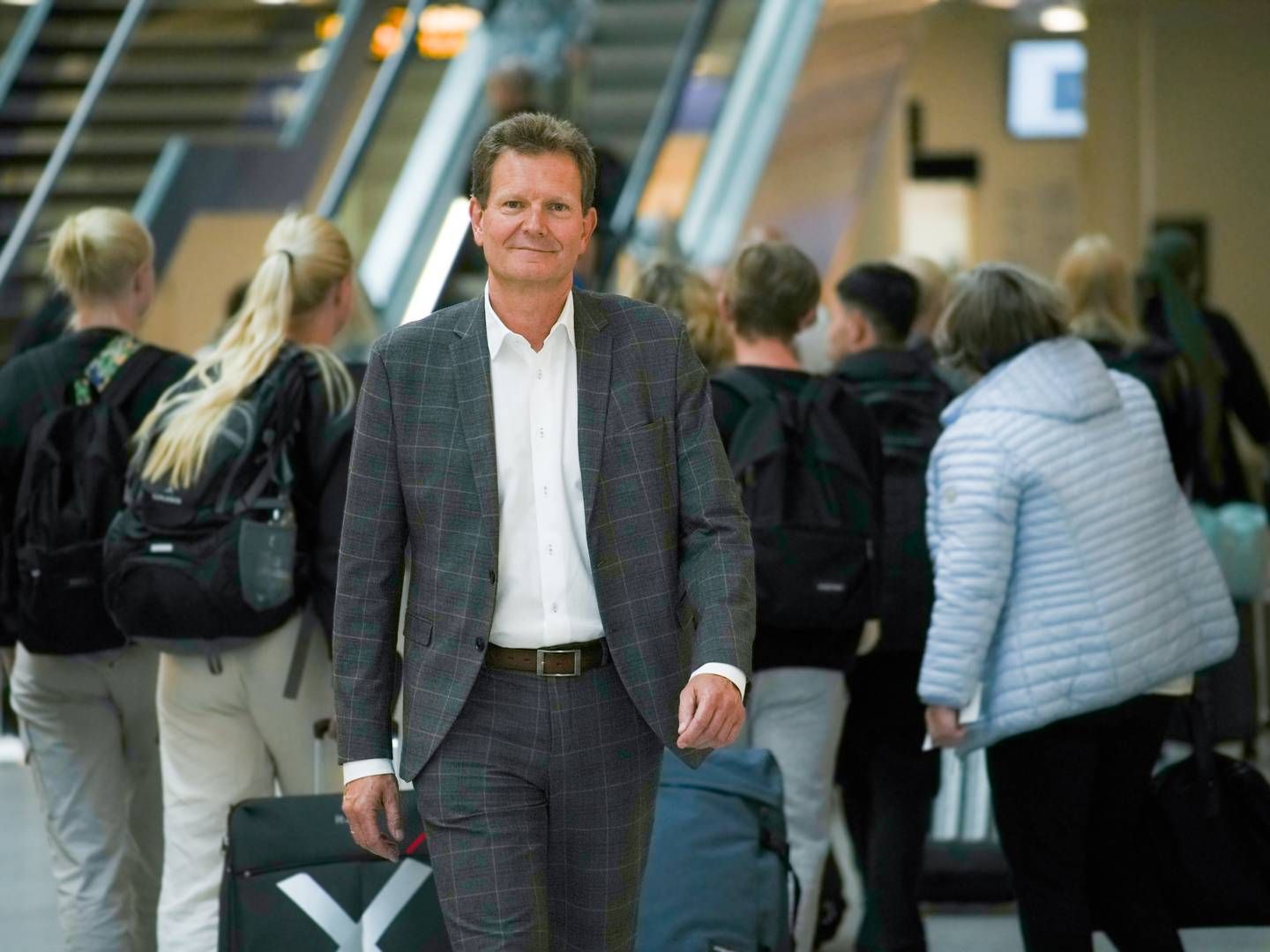 Christian Poulsen overtog posten som adm. direktør i Københavns Lufthavn 1. januar. Han afløste Thomas Woldbye, der stoppede i efteråret 2023. | Foto: Københavns Lufthavne/pr