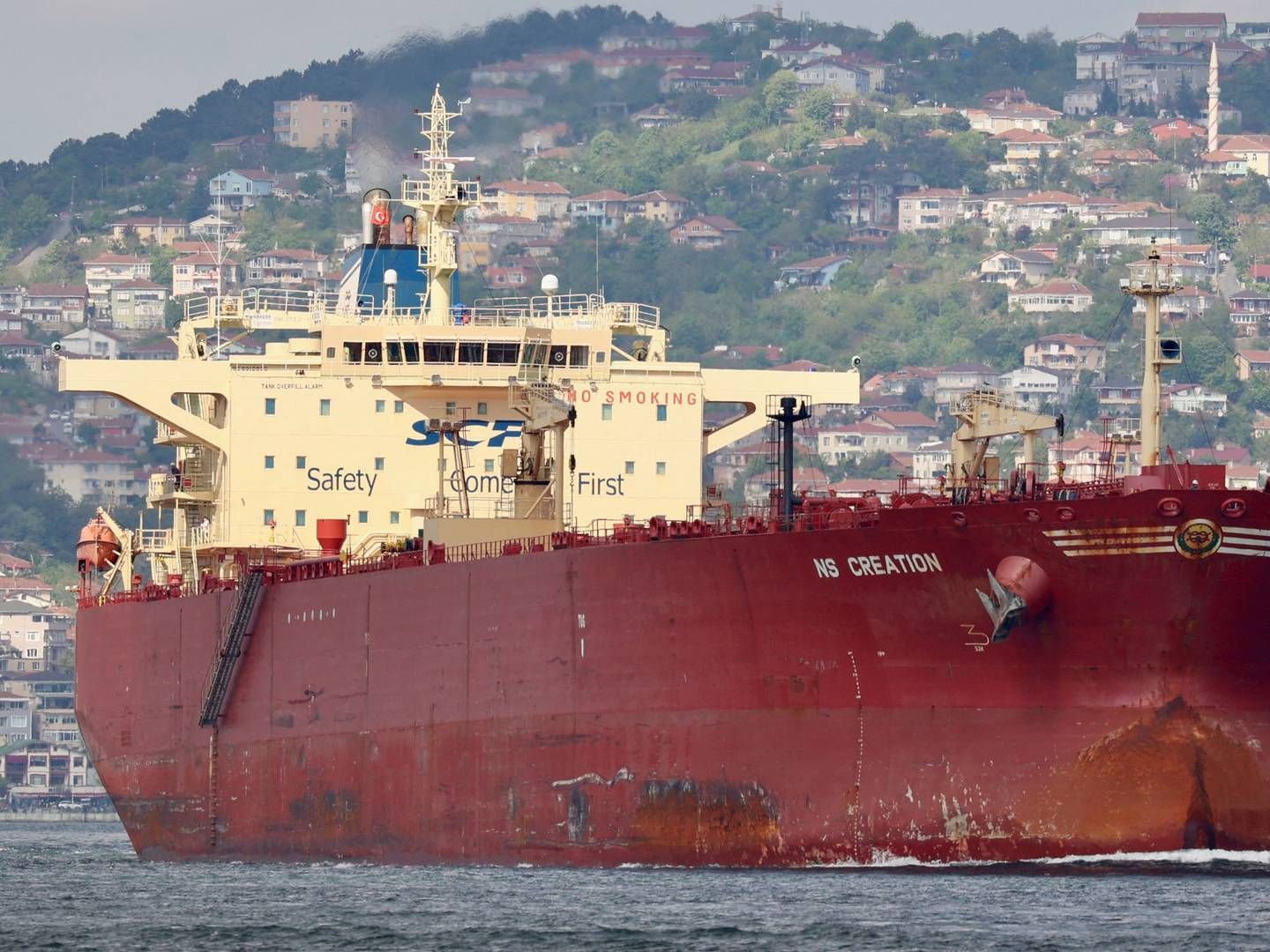 Archive photo. The oil tanker NS Creation is one of Sovcomflot's ships. | Photo: Yoruk Isik/Reuters/Ritzau Scanpix