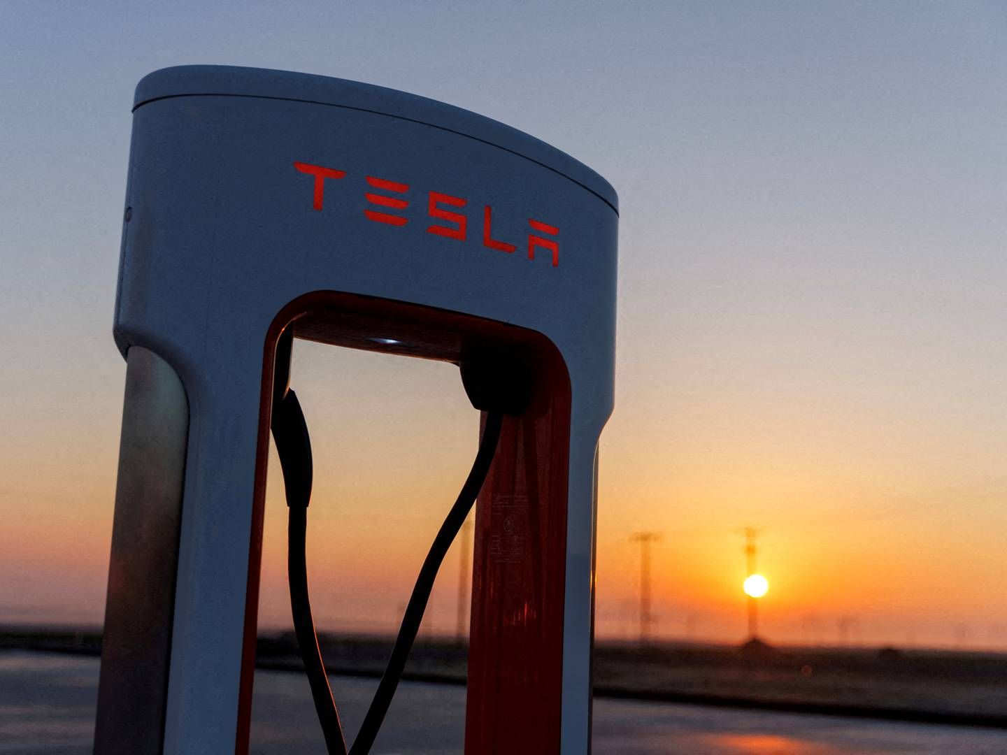 I år ventes Tesla at levere en flad salgsvækst, mens den i 2025 ventes at falde. | Foto: Mike Blake/Reuters/Ritzau Scanpix