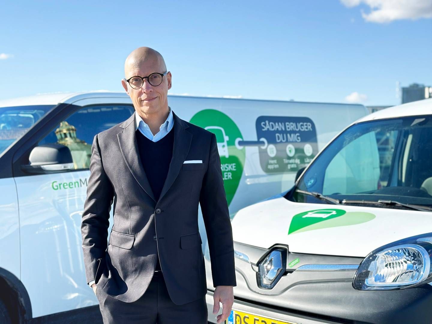 Kasper Gjedsted, adm. direktør i Greenmobility | Foto: Pr / Greenmobility