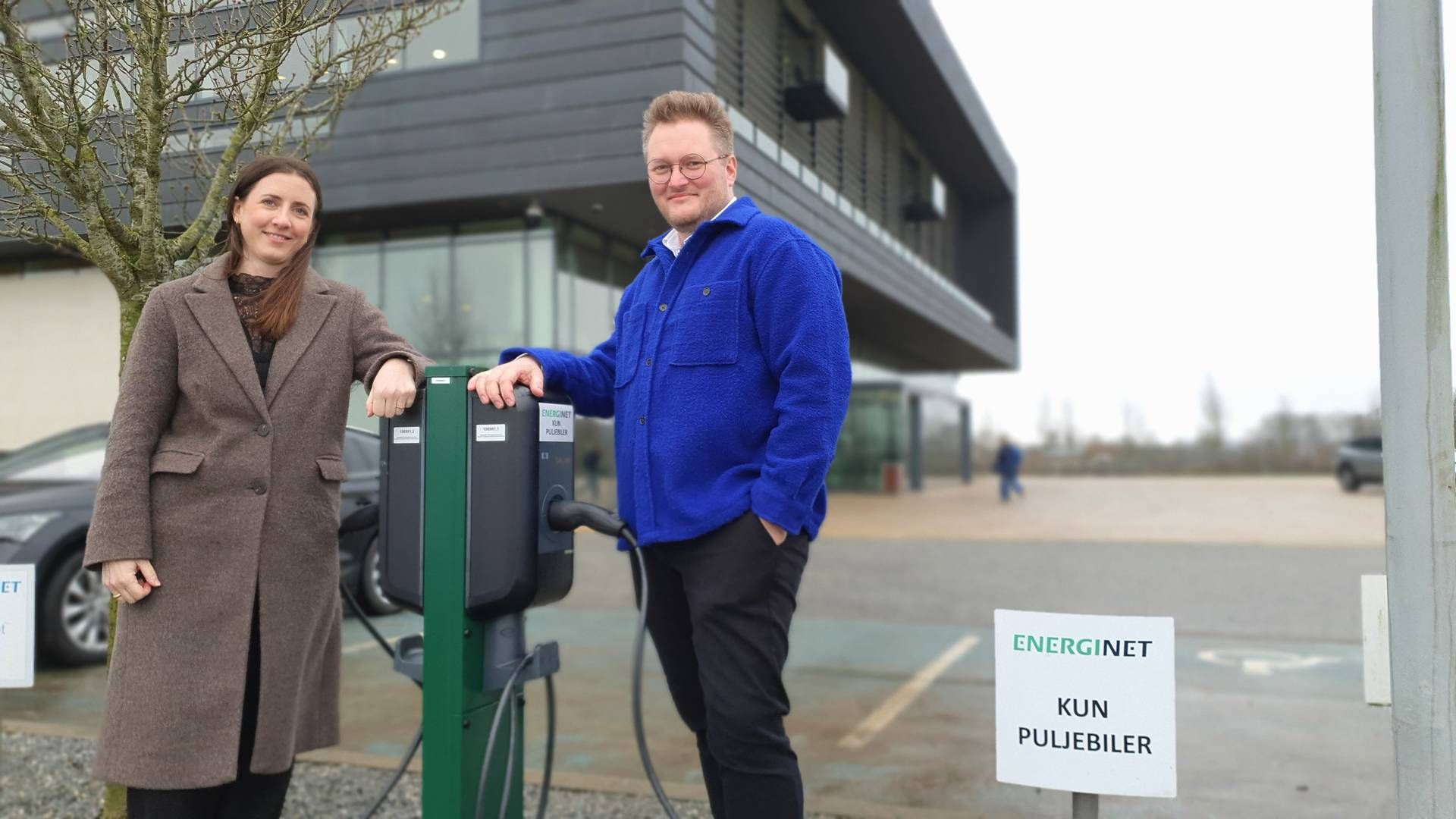 Sisse Friis Hansen og Christian Adelhardt. | Foto: Energinet/ Pr