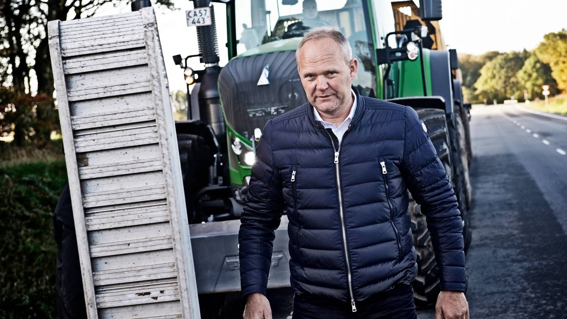 Martin Lund Madsen forventer at levere 380.000 slagtegrise i 2024. | Foto: Christer Holte