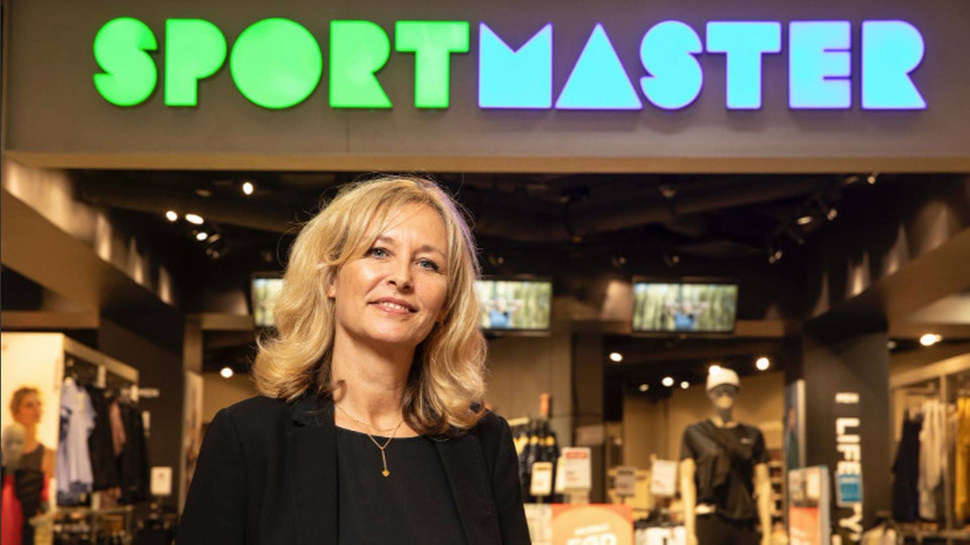 Dorthe Bloch blev for godt et år siden indsat som landechef i Danmark, efter den tidligere Sportmaster-direktør Andreas Holm stoppede. Hun bliver den nye kædes danske ansigt udadtil. | Foto: Sportmaster/pr