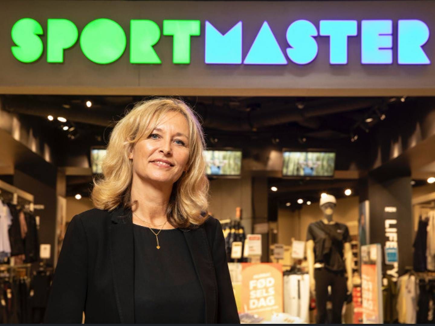 Dorthe Bloch blev for godt et år siden indsat som landechef i Danmark, efter den tidligere Sportmaster-direktør Andreas Holm stoppede. Hun bliver den nye kædes danske ansigt udadtil. | Foto: Sportmaster/pr