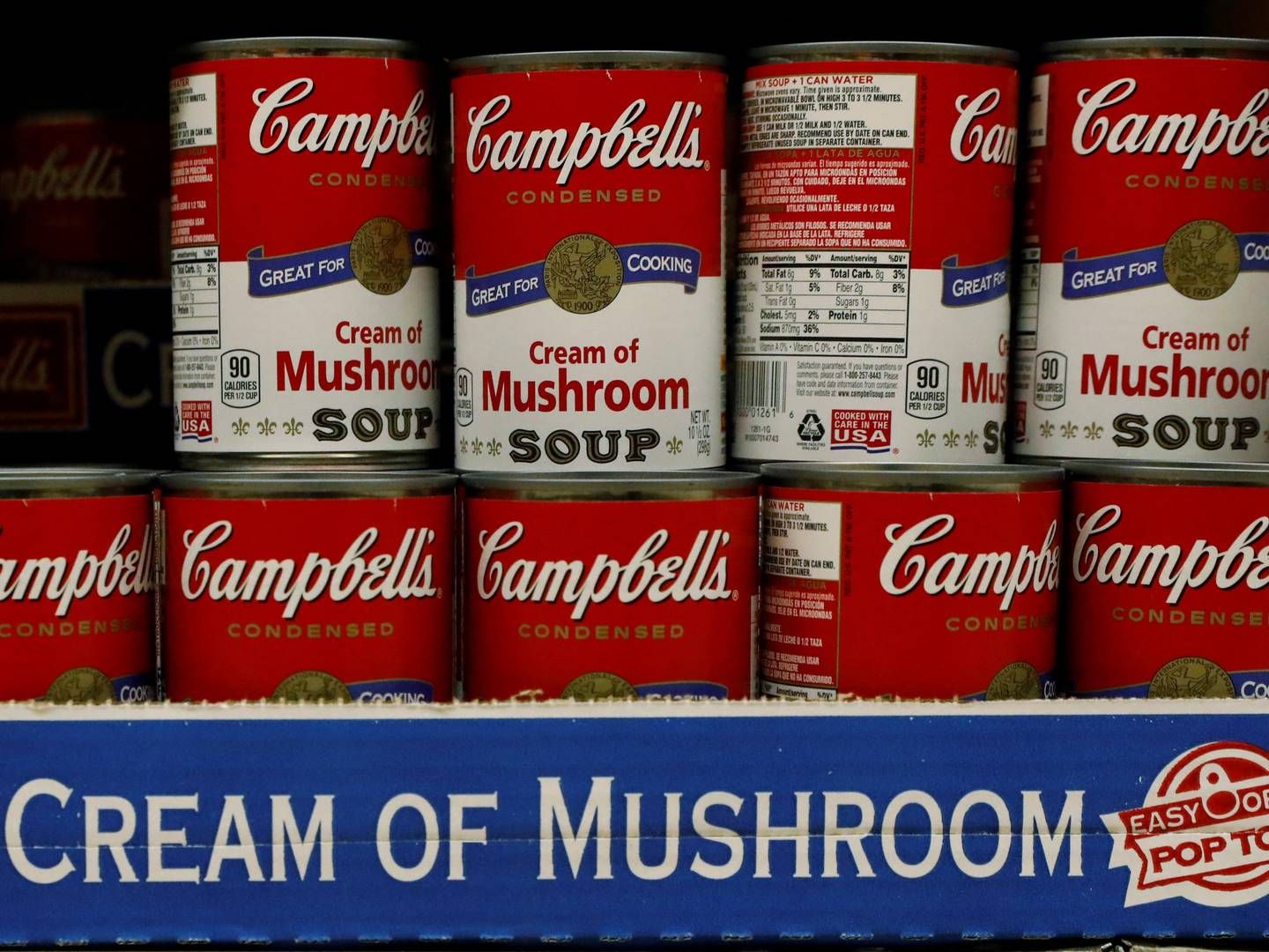 Campbell Soup har efter længere tids venten gennemført et opkøb af Sovos Brand. | Foto: Brendan Mcdermid