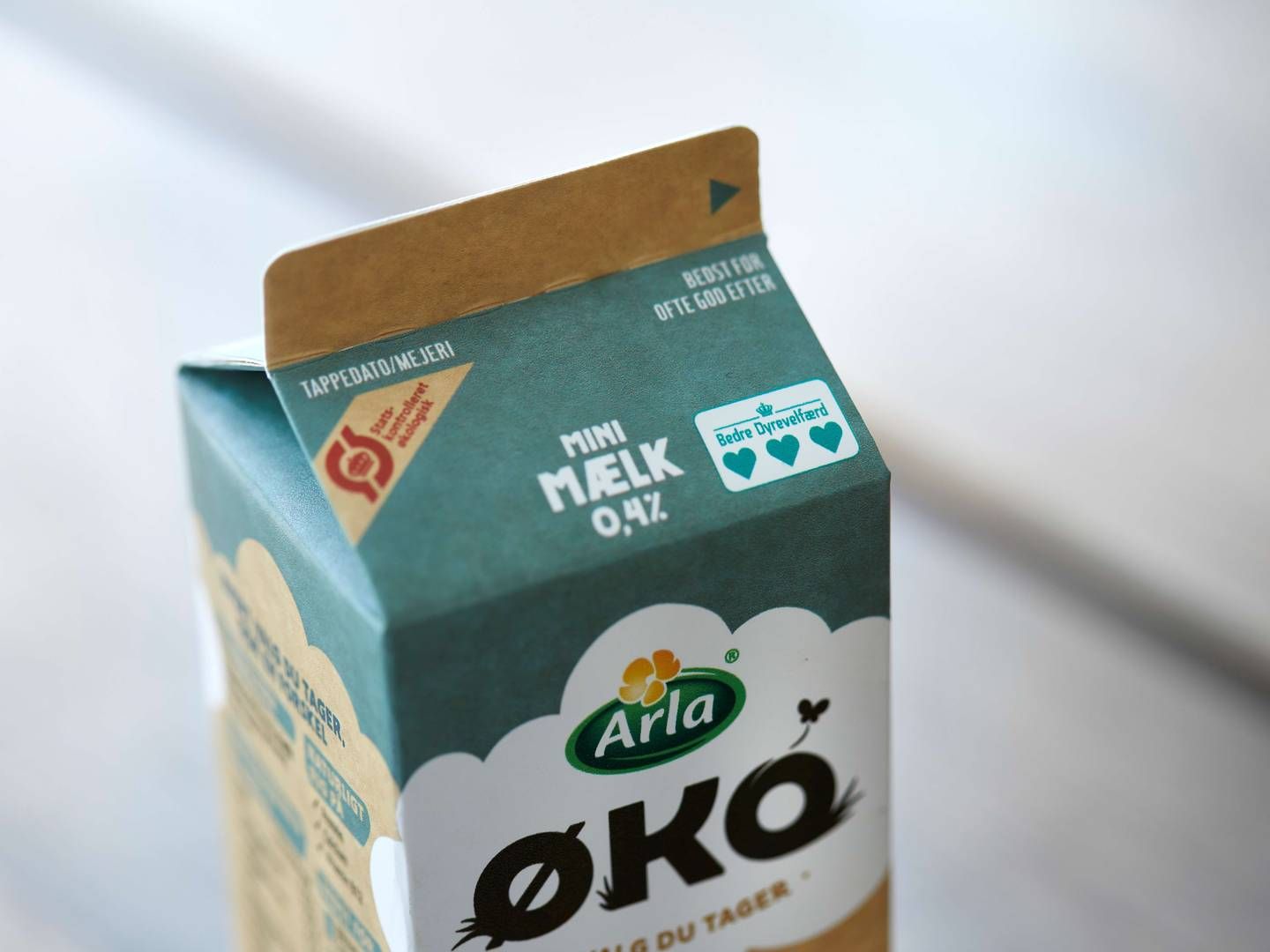 I alt 70 pct. af al den drikkemælk, Arla afsætter på det danske marked, sælges nu til merpris under klimakonceptet, Customer Sustainability-program. | Foto: Arla / Pr