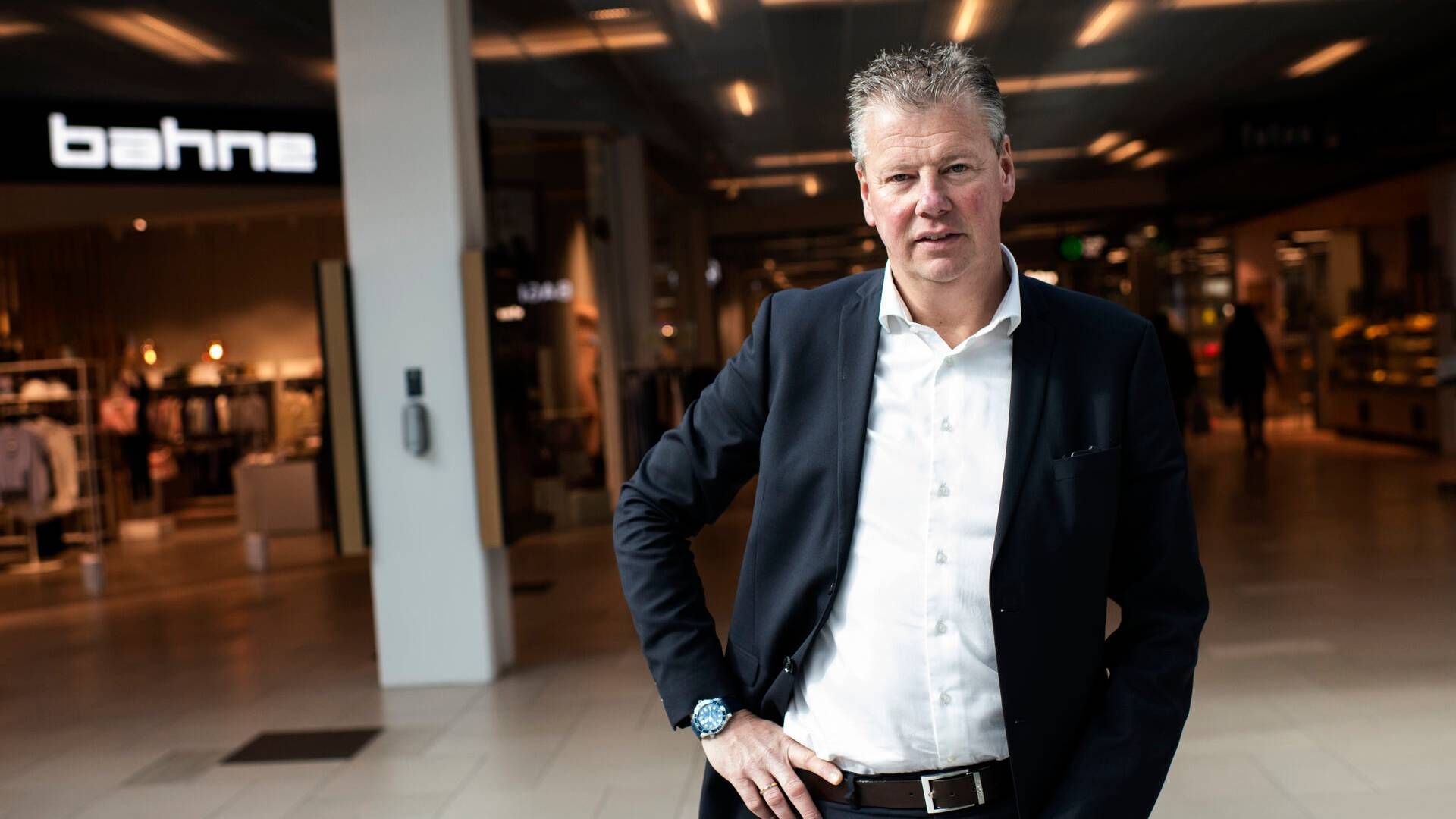 Jesper Faurholdt er adm. direktør i Danske Shoppingcentre, der ejer og administrerer 17 centre i Danmark. | Foto: Gregers Tycho/Ritzau Scanpix