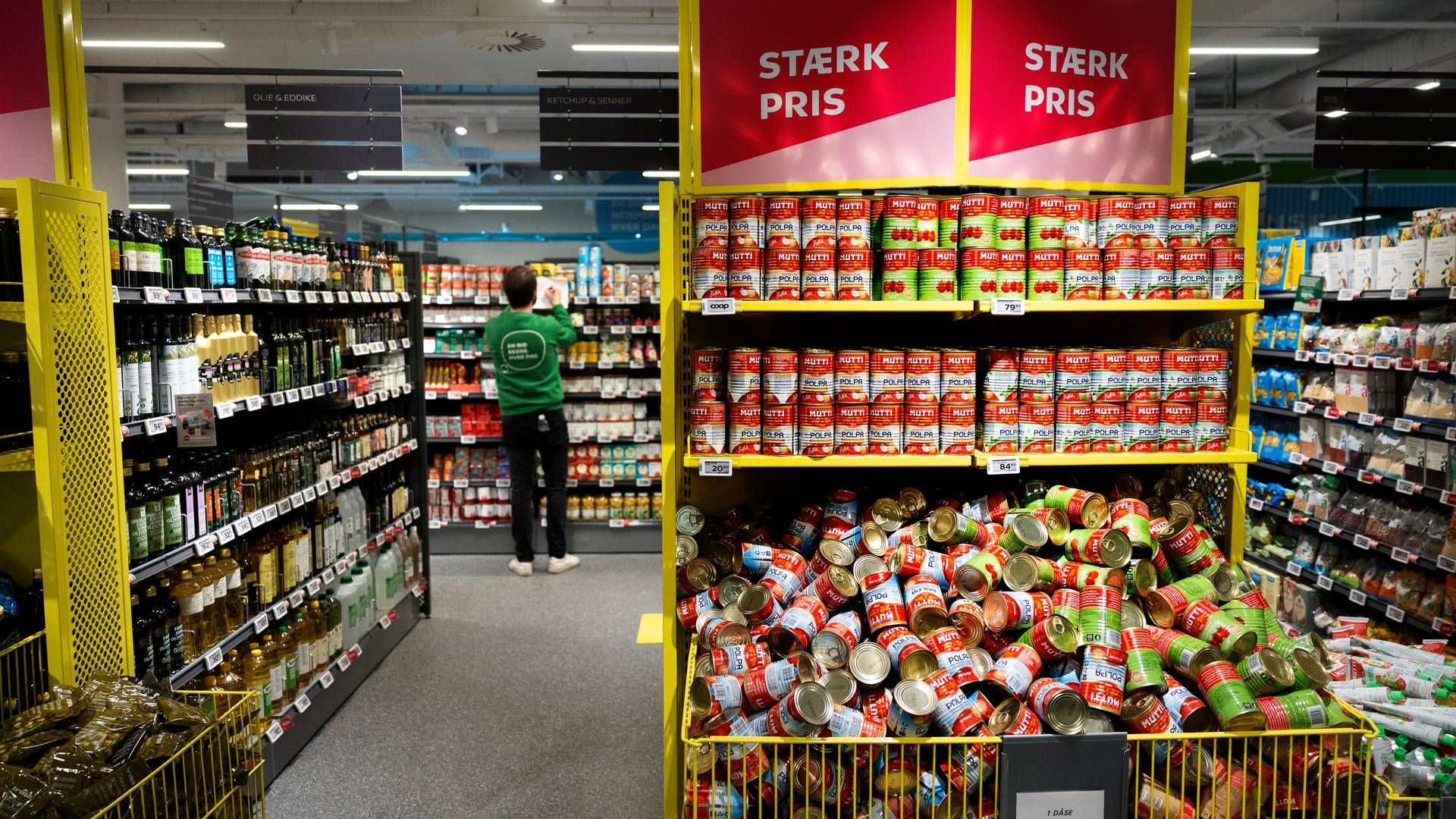 Priserne stiger fortsat i de europæiske supermarkeder. | Foto: Finn Frandsen