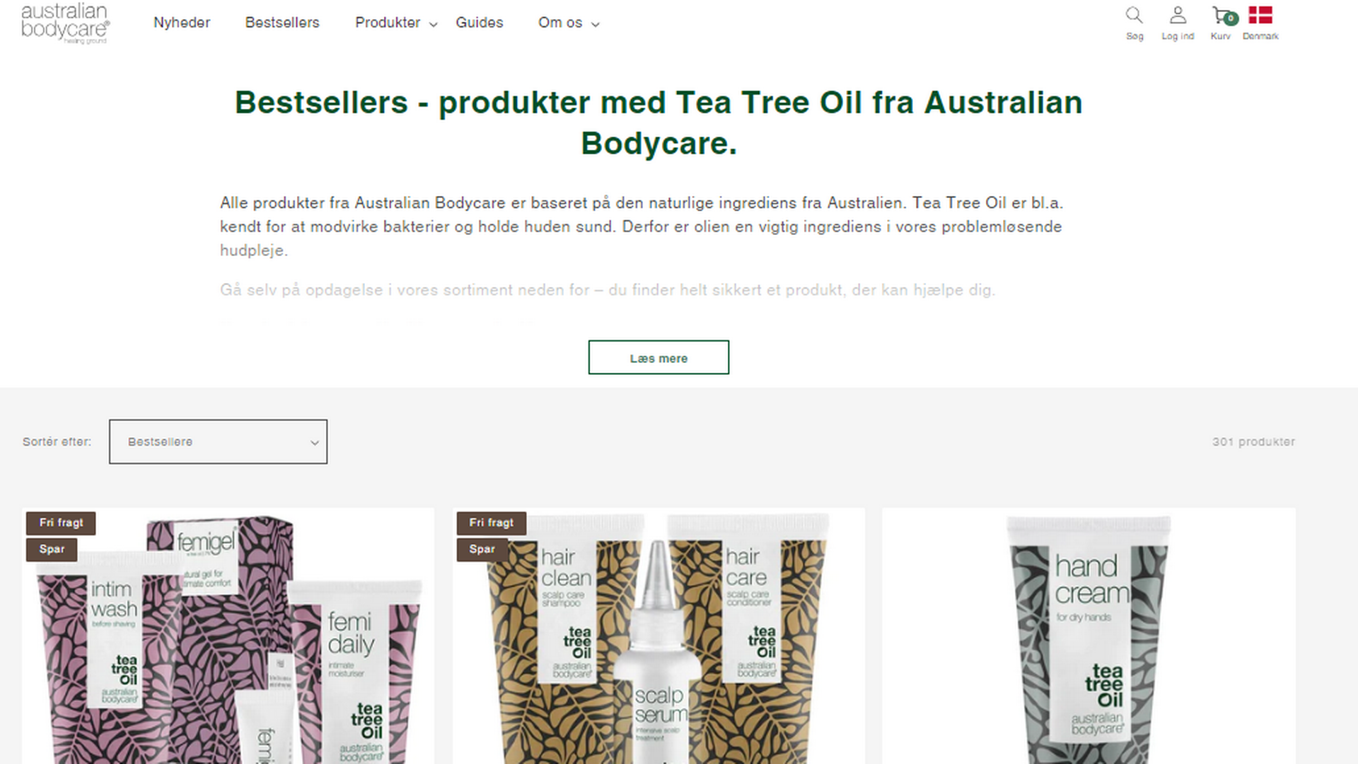 Foto: Screenshot/www.australian-bodycare.dk