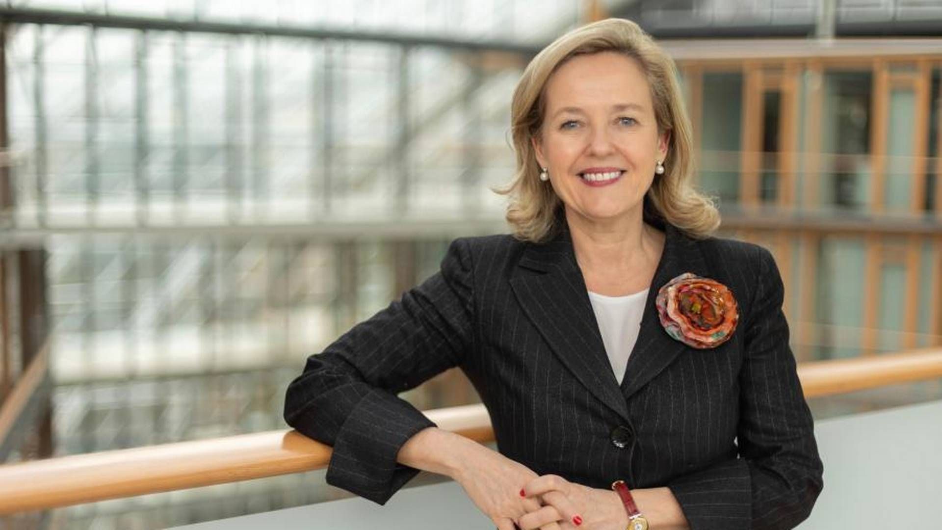 Nadia Calviño has served as the President of the European Investment Bank since January 2024. | Photo: Liam McEvoy/EIB