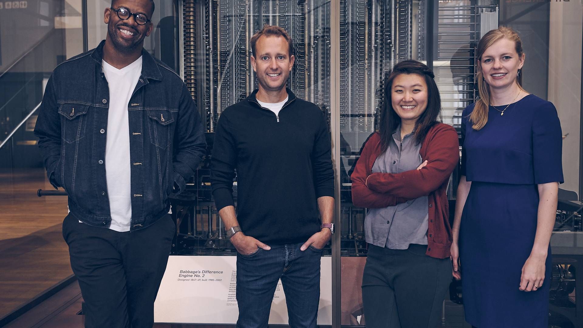 Ada Ventures-teamet: Fv. Diarra Smith, Matt Penneycard, Xun Ning Choong og Check Warner. | Foto: Adaventures