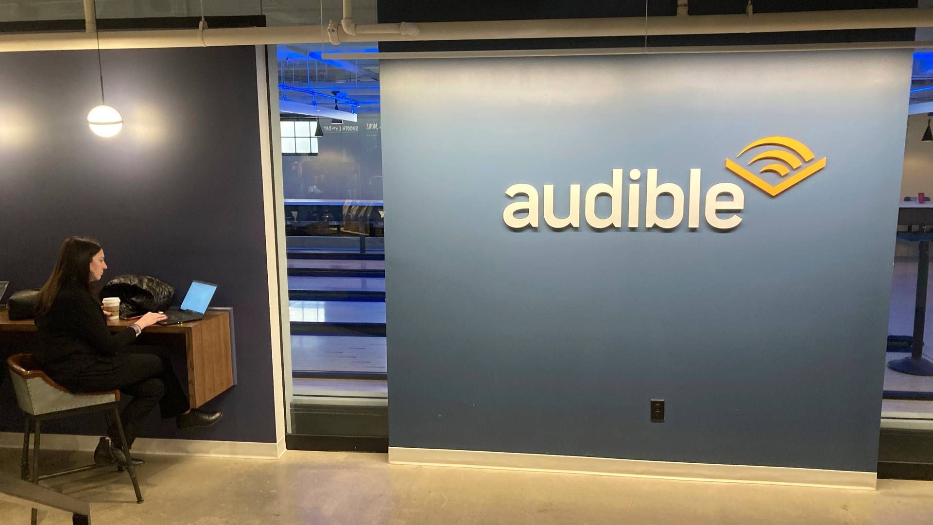 Audibles hovedkontor ligger i Newark, New Jersey. | Foto: Ted Shaffrey/AP/Ritzau Scanpix