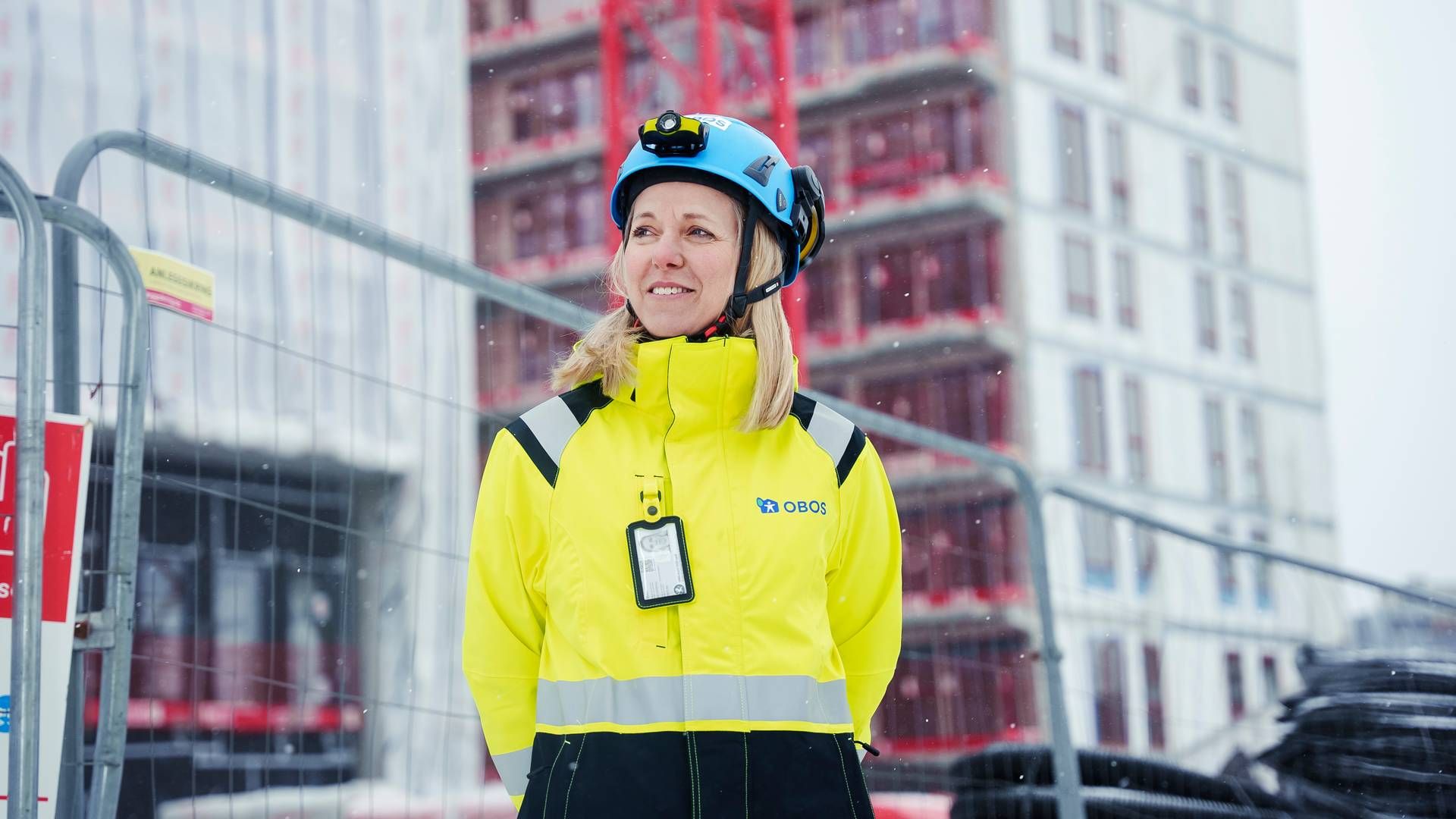 HJELPER UKRAINA: Marianne Gjertsen Ebbesen, konserndirektør for Boligutvikling Trehus i Obos | Foto: Obos