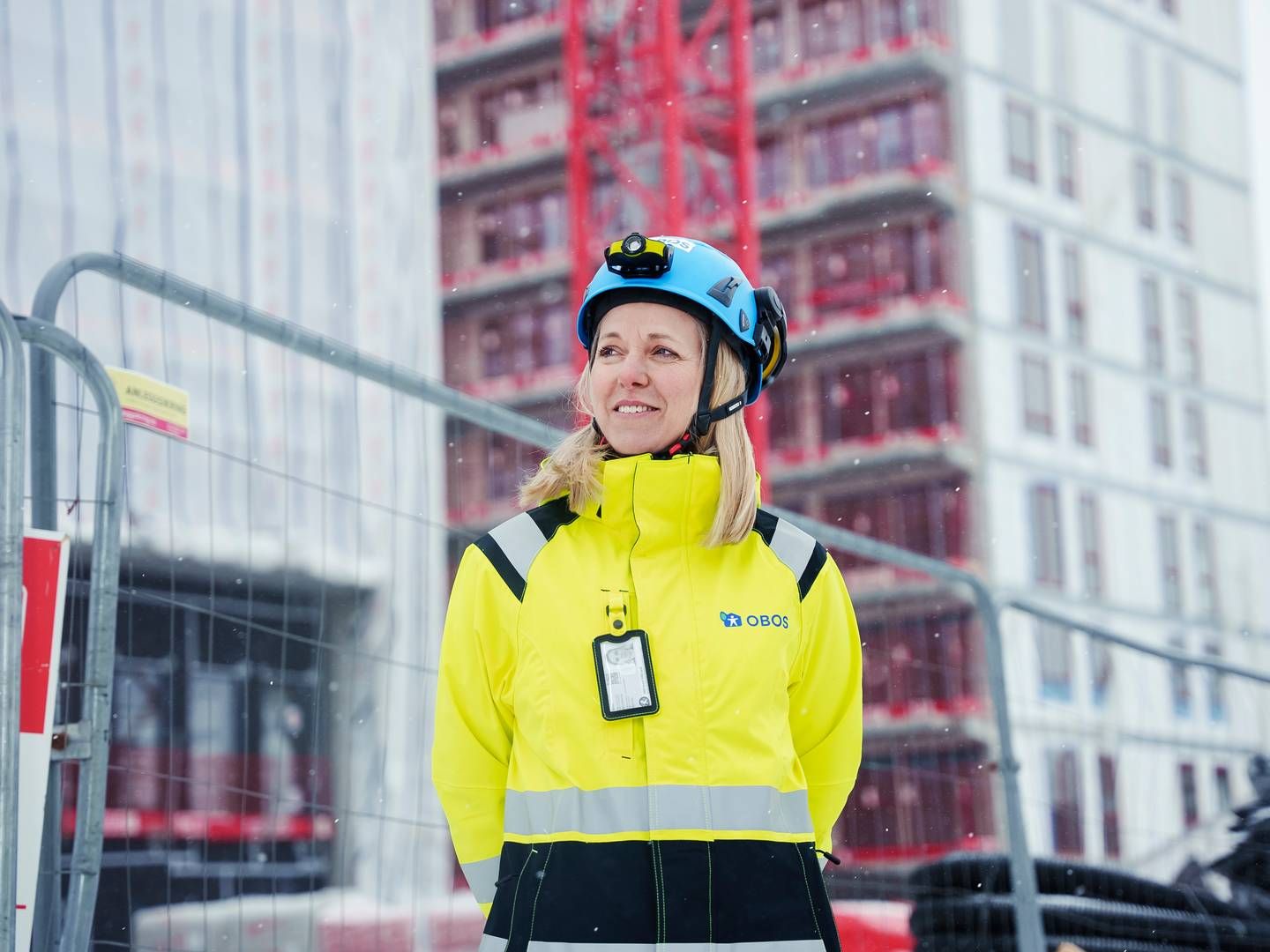 HJELPER UKRAINA: Marianne Gjertsen Ebbesen, konserndirektør for Boligutvikling Trehus i Obos | Foto: Obos