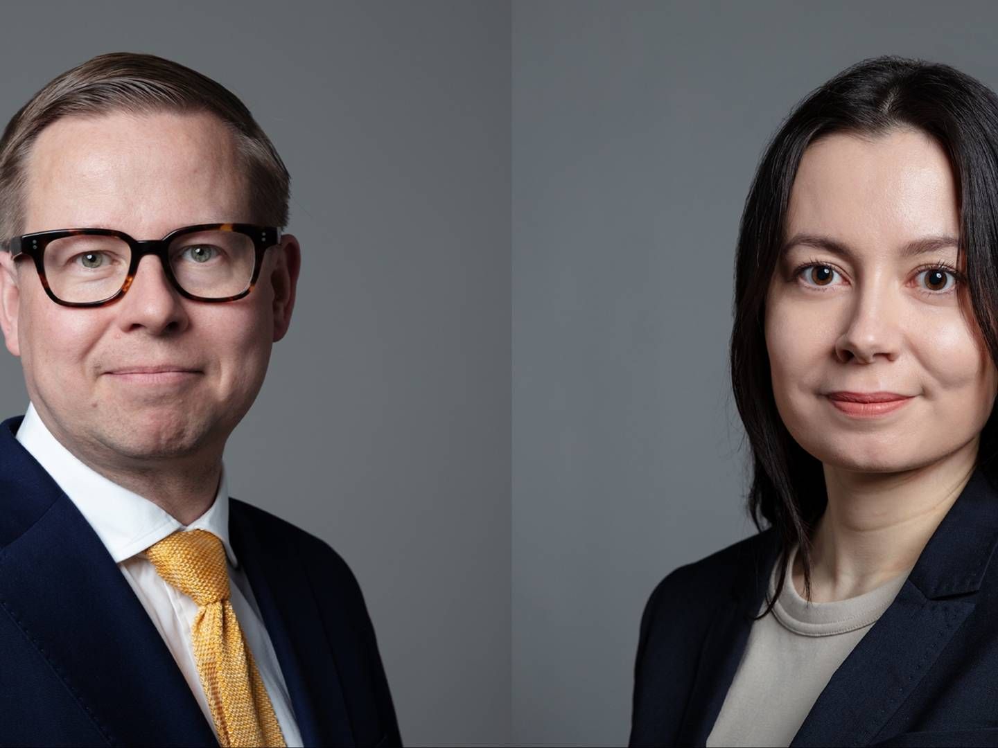 Ilkka Tomperi, COO and Partner of CapMan Real Estate and the company's Sustainability Manager Anna Rannisto. | Photo: PR CapMan.