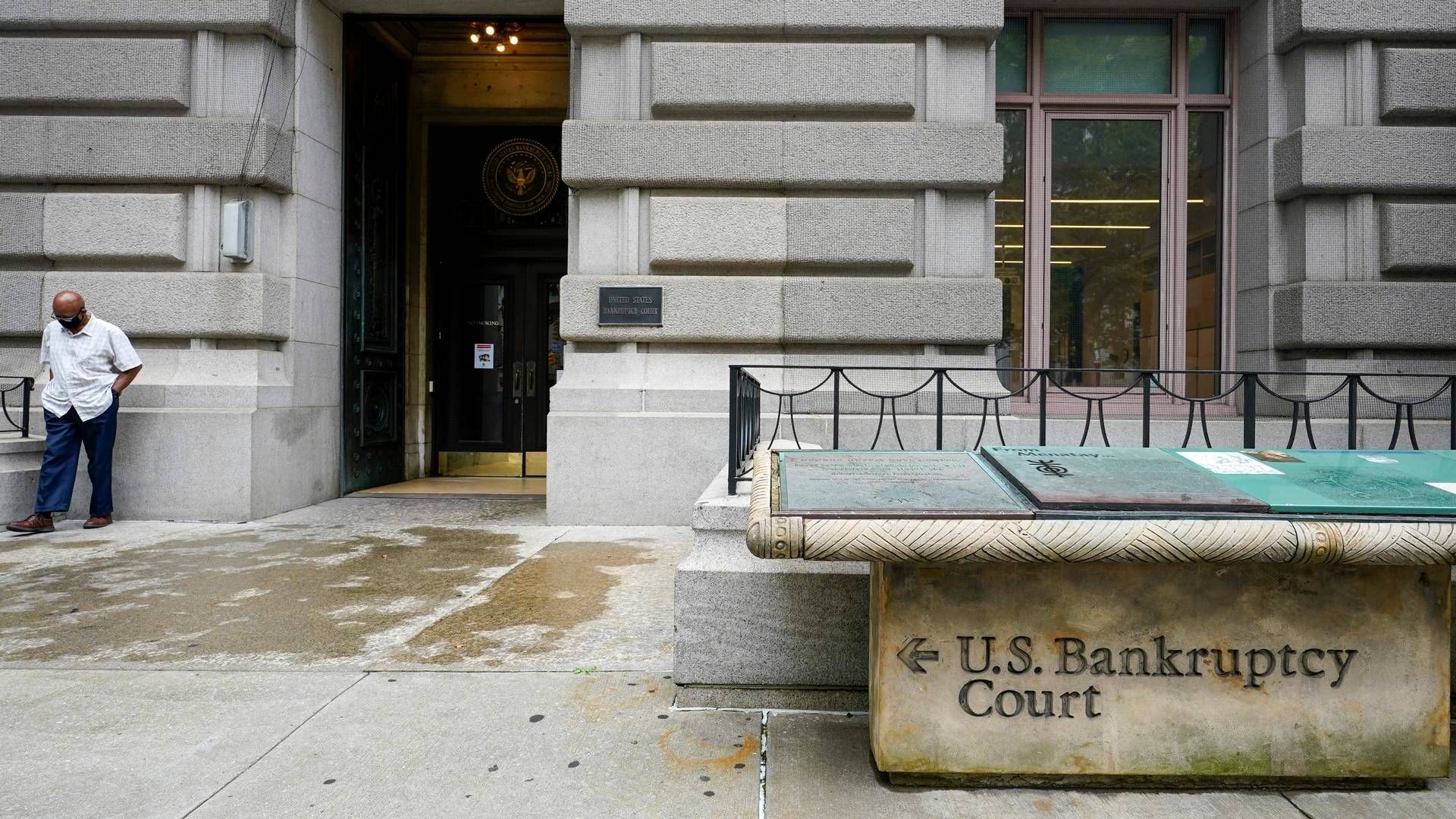 Retsmøde fandt sted tirsdag ved US. Bankruptcy Court på Manhattan i New York. | Foto: Mary Altaffer/AP/Ritzau Scanpix