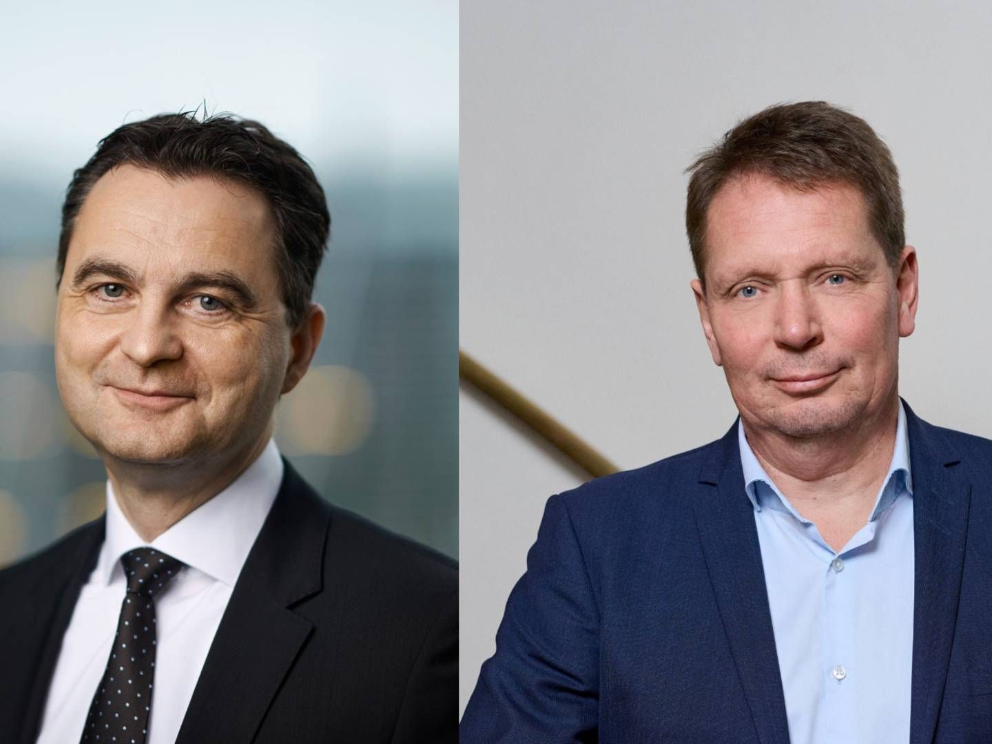 Andrea Panzieri, CIO at BankInvest Asset Management and Henning Mortensen, head of Jyske Capital. | Photo: PR/ BankInvest and Jyske Bank