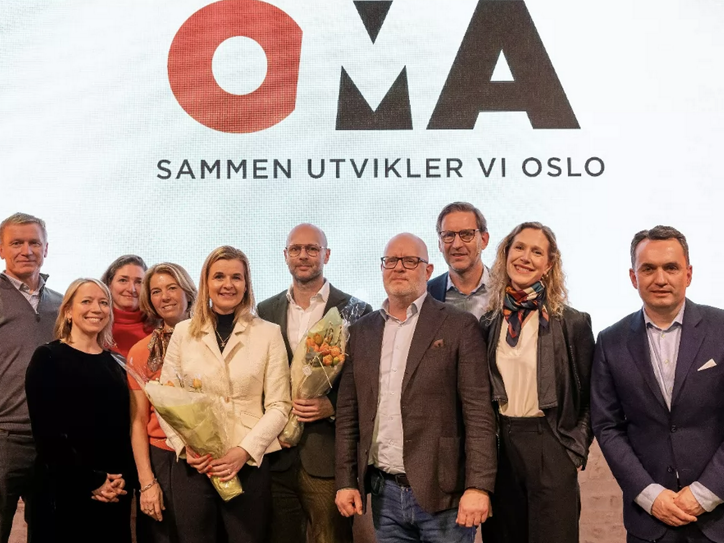 SAMMENSATT: Her er styremedlemmene til Oslo Metropolitan Area (Oma). Valgkomitéen har søkt en balanse mellom kontinuitet og fornyelse for å sette sammen det nye styret. I tillegg har mangfold blitt vektlagt, både i type bransjer, erfaring, faglig bakgrunn, kjønn og selskaper de enkelte representerer. | Foto: Torleif Kvinnesland