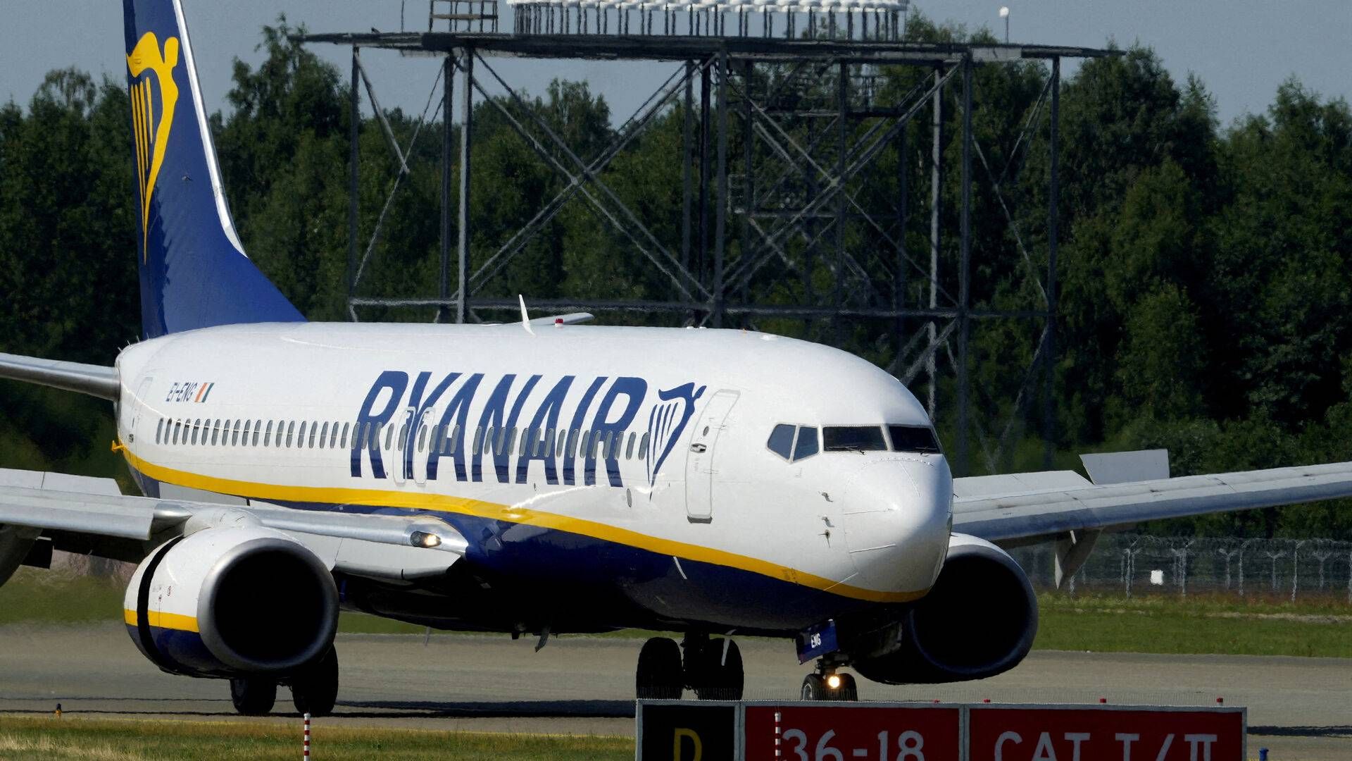 Ryanair fly af typen Boeing 737 er forsinkede, hvilket kan gå ud over sommerens trafik. | Foto: Ints Kalnins/Reuters/Ritzau Scanpix