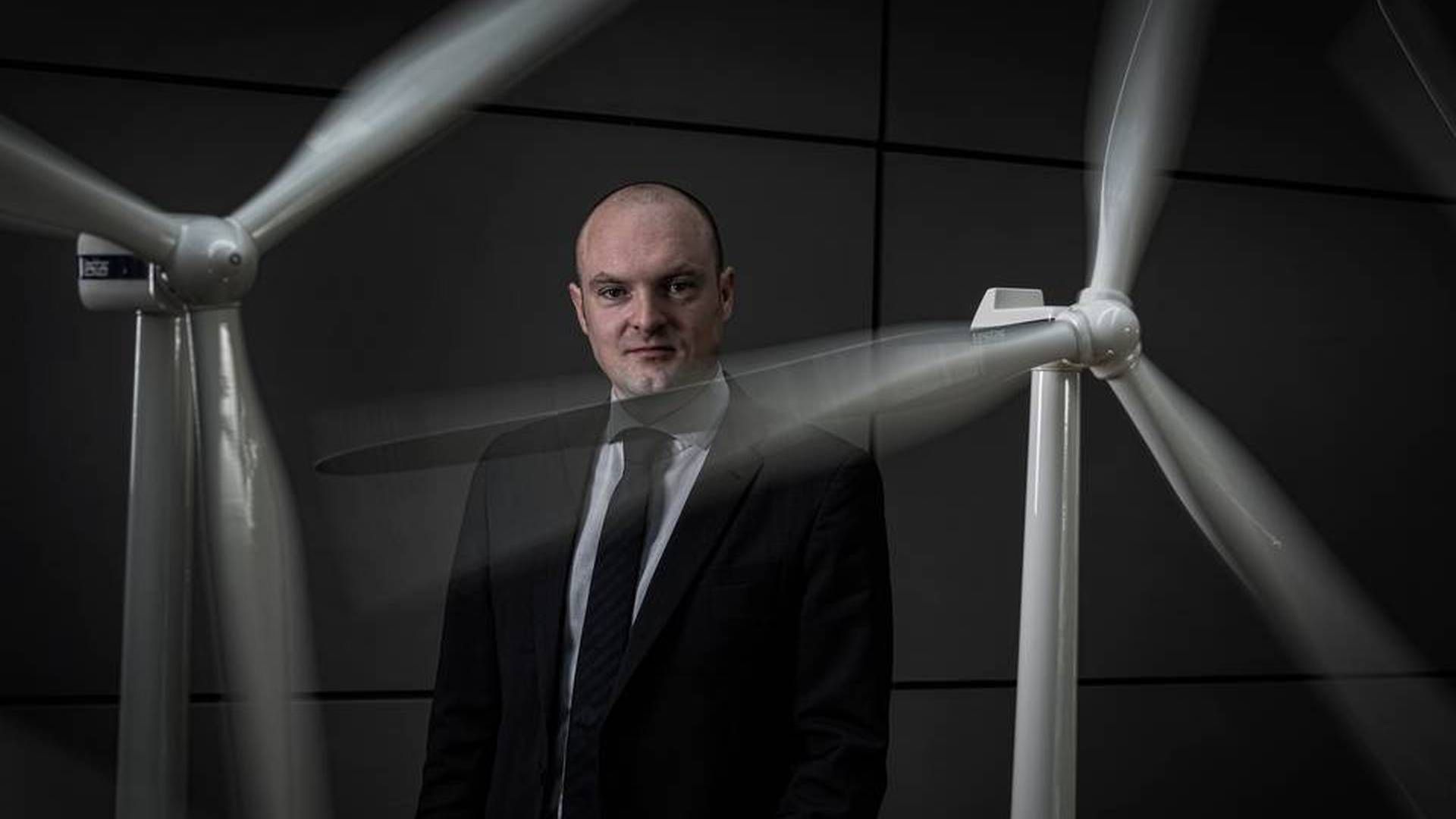 Morten Dyrholm er direktør for kommunikation og public affairs hos vindmølleproducenten Vestas. | Foto: Jp