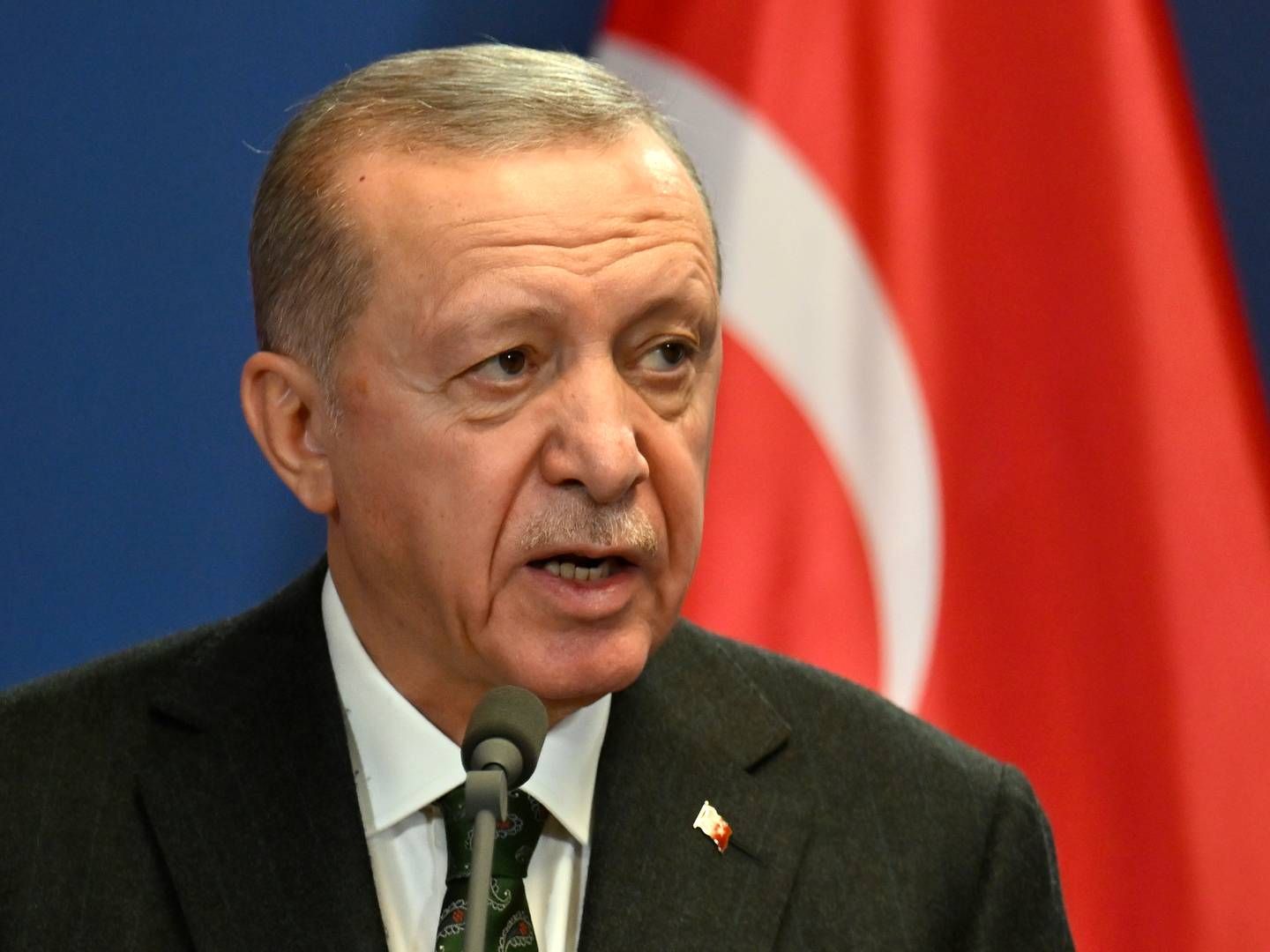 Tyrkias leder, Recep Tayyip Erdoğan. | Foto: Denes Erdos, NTB