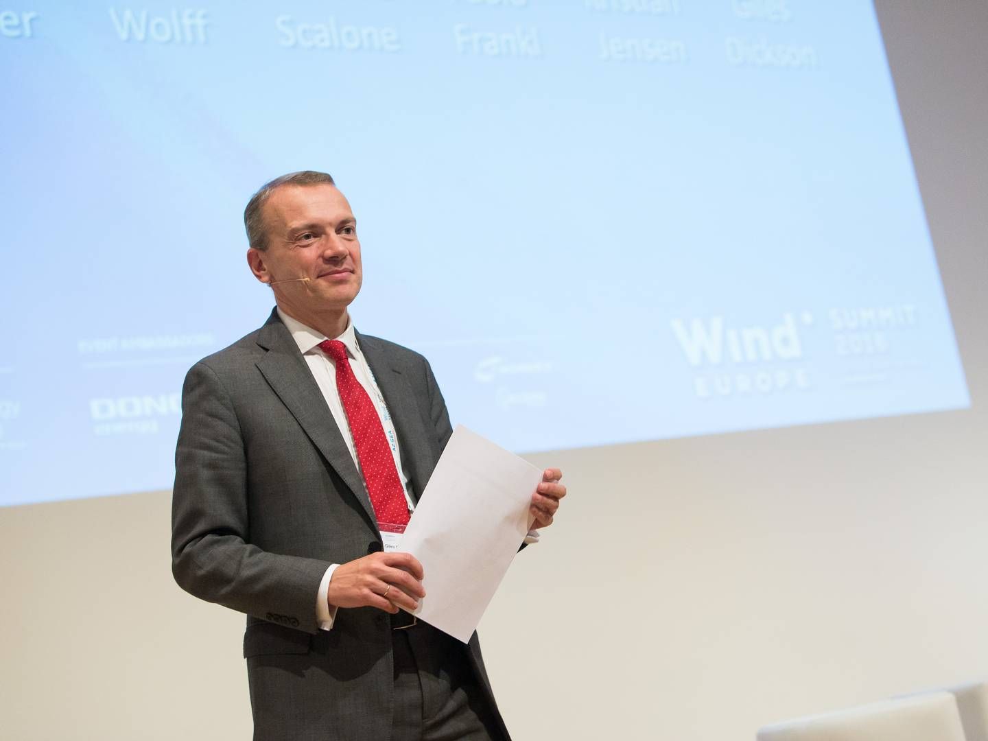 Adm. direktør for Wind Europe Giles Dickson. | Foto: Windeurope / Bickley
