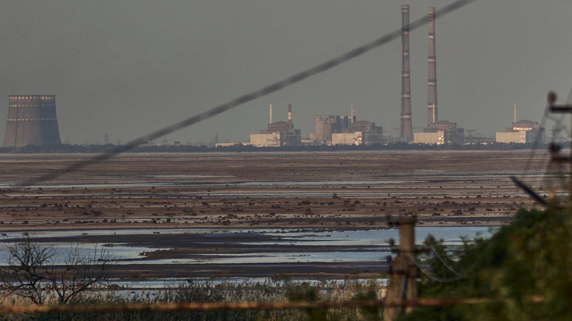 FLERE ANGREP: Zaporizjzja-kraftverket, Europas største, her i juni 2023. | Foto: Libkos / AP / NTB