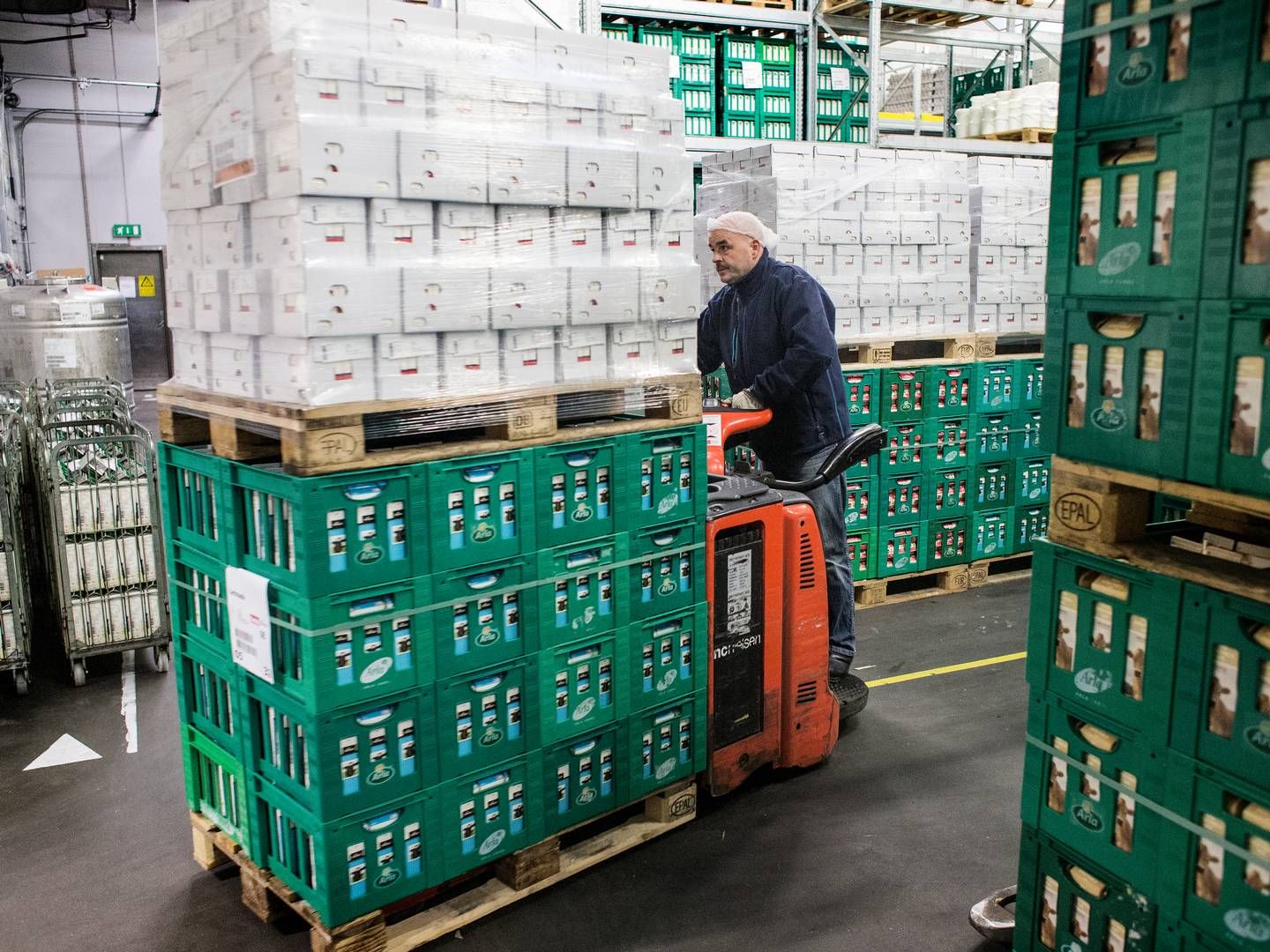 Thise Mejeri har set med bekymring på klimaafgift-planerne. Men ugens meldinger giver bestyrelsesformand og mælkeproducent Arne Bisgaard nyt håb. | Foto: Casper Dalhoff