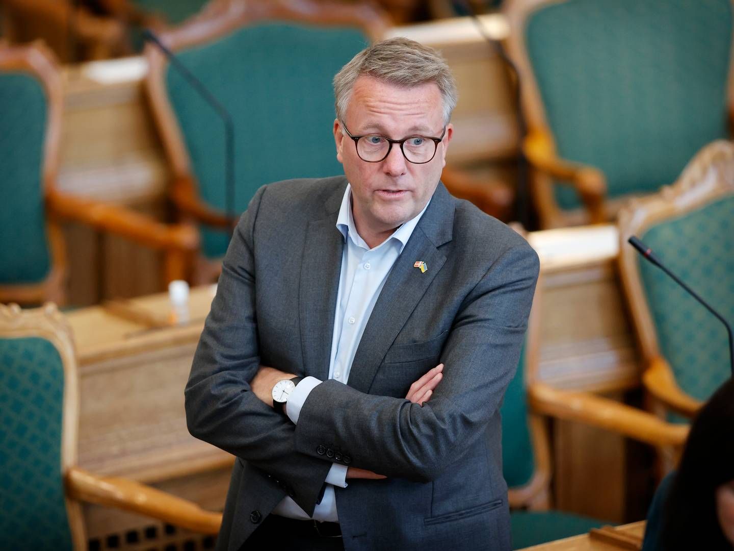 Erhvervsminister Morten Bødskov (S) kan ikke kommentere konkurrencesagen om Totalkredit, da det bliver behandlet af Konkurrence- og Forbrugerstyrelsen, der er en uafhængig myndighed. | Foto: Jens Dresling/Ritzau Scanpix