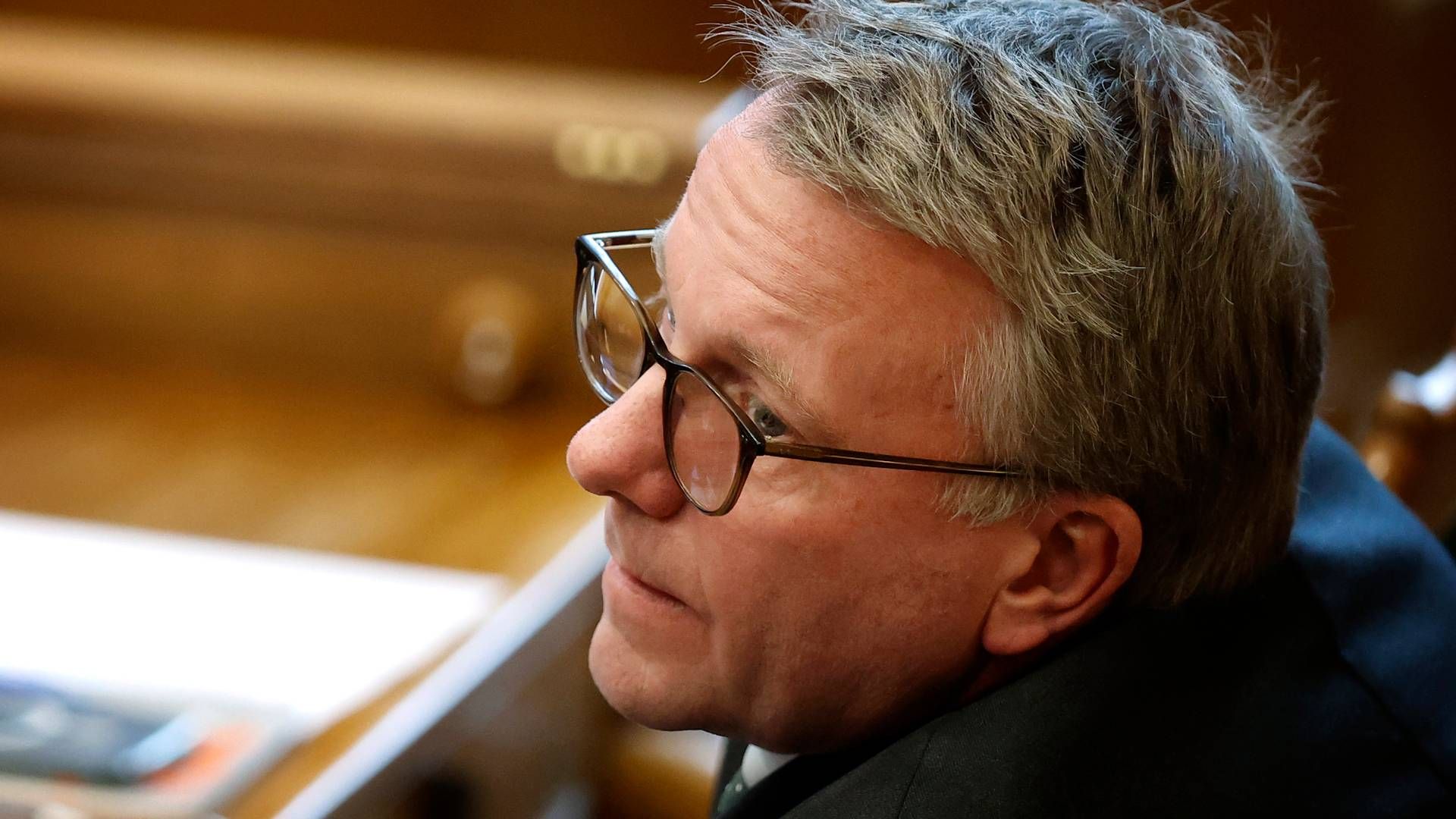 Erhvervsminister Morten Bødskov (S) kan ikke kommentere konkurrencesagen om Totalkredit, da den bliver behandlet af Konkurrence- og Forbrugerstyrelsen, der er en uafhængig myndighed. | Foto: Jens Dresling/Ritzau Scanpix