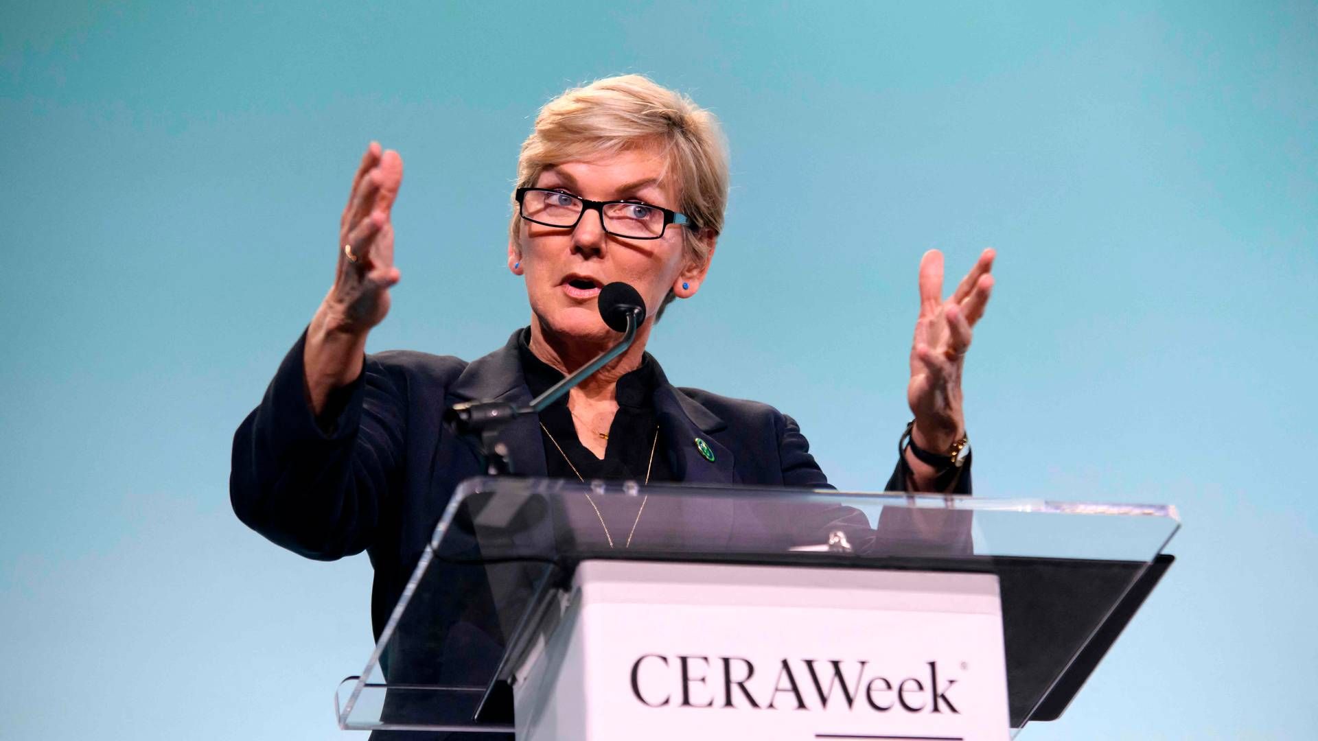 USA's energiminister Jennifer Granholm står i spidsen for tildelingen af potentielt 41 mia. kr. i støtte til grønne industriprojekter. | Foto: Mark Felix
