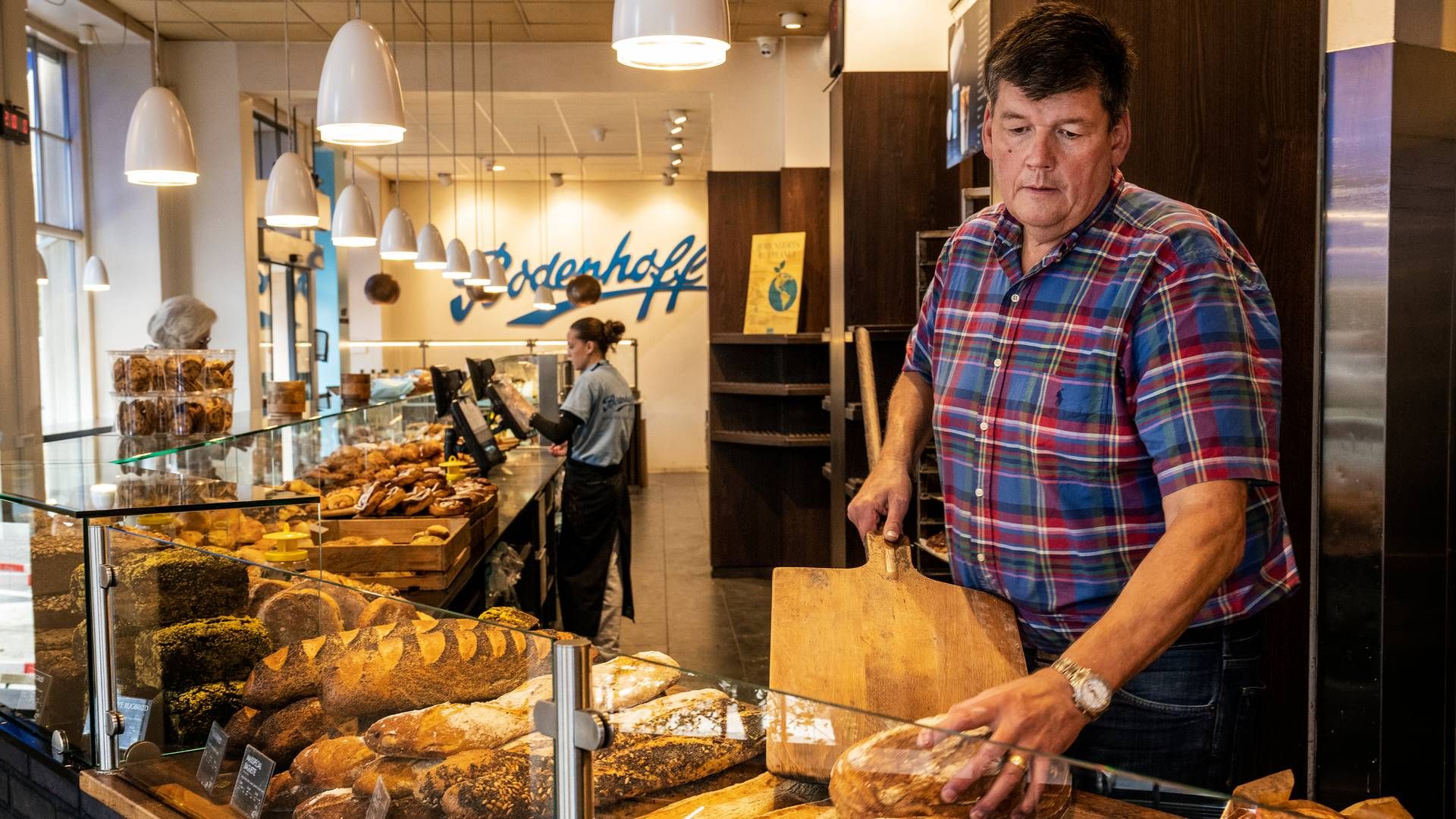 Christian Bodenhoff, adm. direktør i bagerkæden, som han deler efternavn med, har tidligere fortalt, at man har brugt 2023 på at "rydde op." | Foto: Stine Bidstrup/Jyllands-Posten
