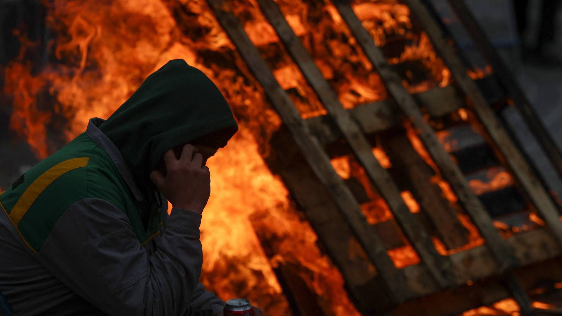 Der bliver for tiden endnu en gang protesteret i Bruxelles. | Foto: Yves Herman/Reuters/Ritzau Scanpix