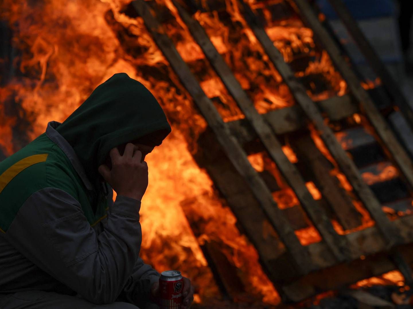 Der bliver for tiden endnu en gang protesteret i Bruxelles. | Foto: Yves Herman/Reuters/Ritzau Scanpix