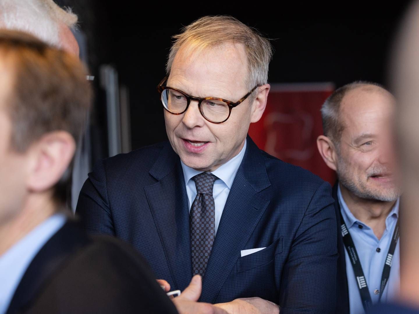 Michael Rasmussen var i 2023 den bedst betalte bankdirektør i Danmark, men det skyldes en ændring af kontraktvilkår. | Foto: Gregers Tycho/ERH