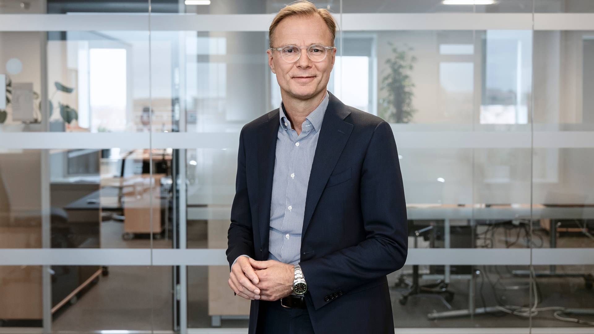 Kåre Hahn Michelsen has been CEO of P+ since 2023, prior to which he served as the company's investment director. | Photo: P+