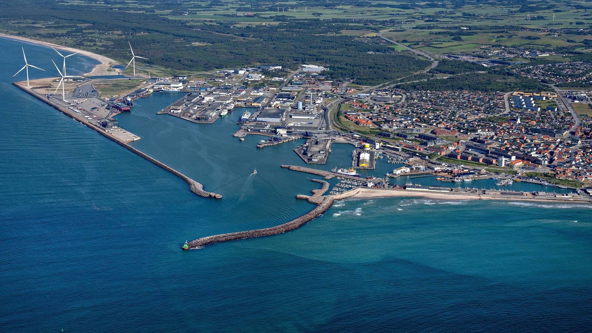 Havnen er klar til flere investeringer. | Foto: PR-foto/Hirtshals Havn