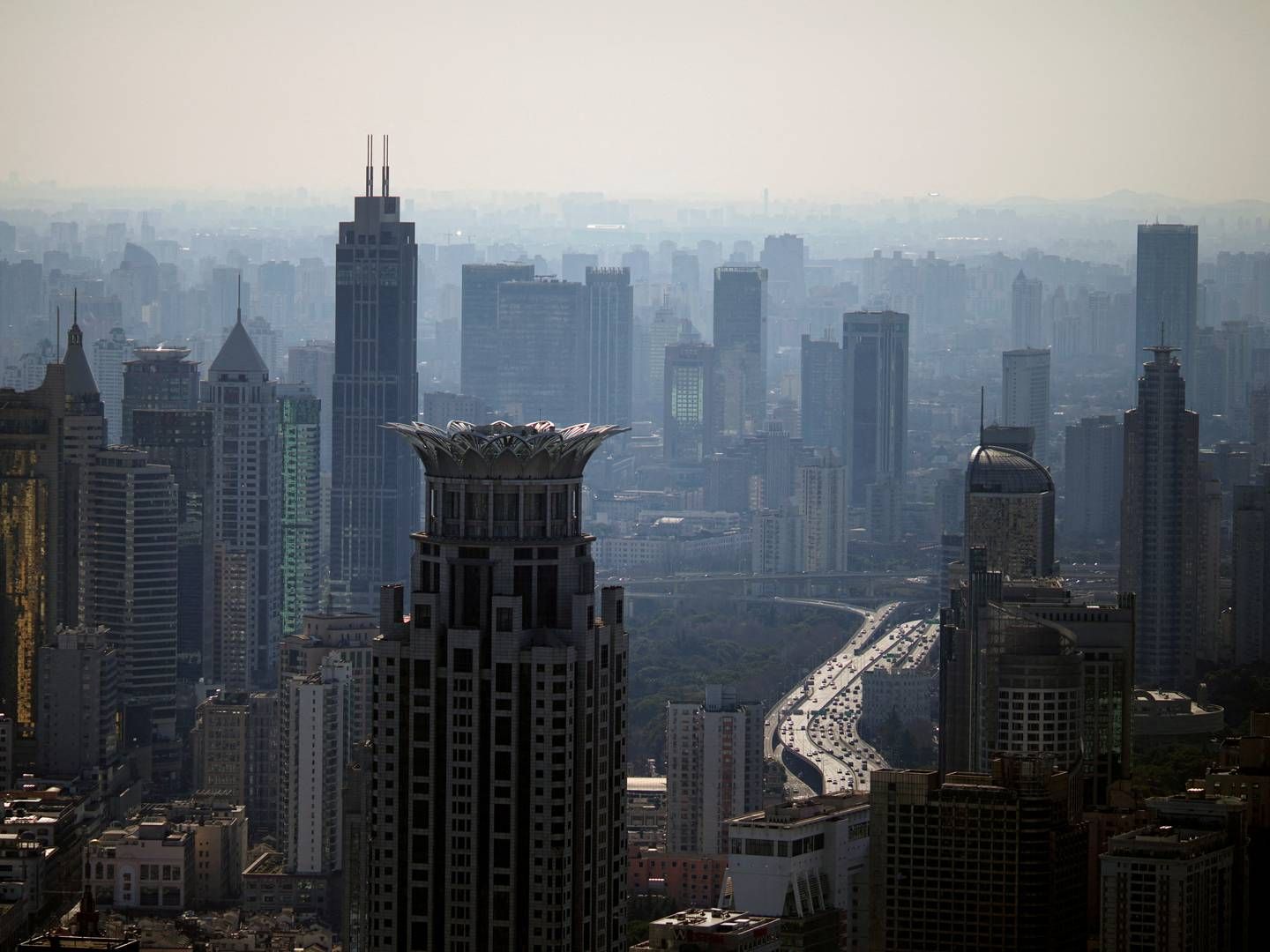 Den kinesiske storby Shanghai regnes for at være Kinas erhvervscentrum | Foto: Aly Song/Reuters/Ritzau Scanpix