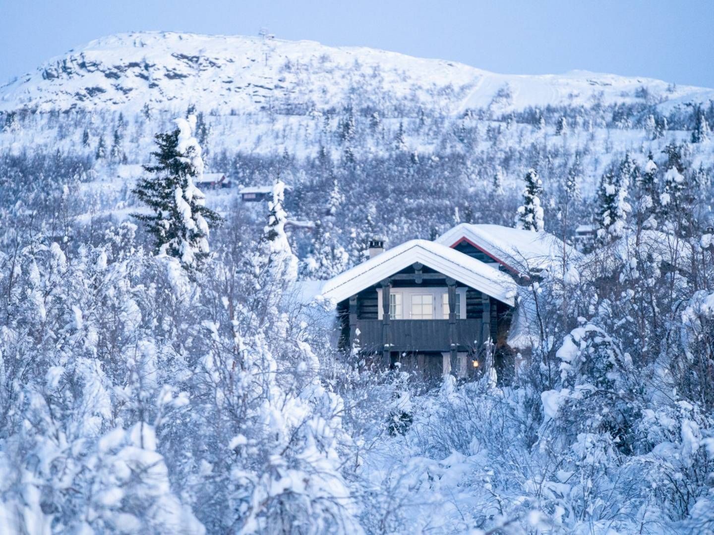 Det ble meldt inn mange hytteskader i fjor. | Foto: Foto: Terje Pedersen / NTB