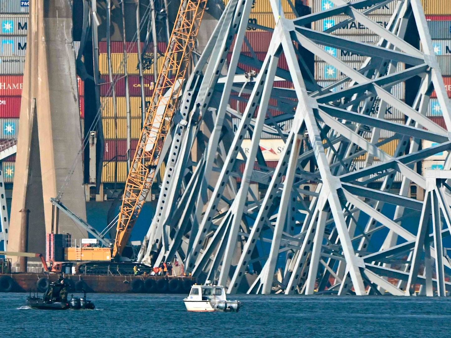 ”This will help us get more vessels into the water around the area where the bridge collapsed,” Maryland Governor Wes Moore said at a press conference.
