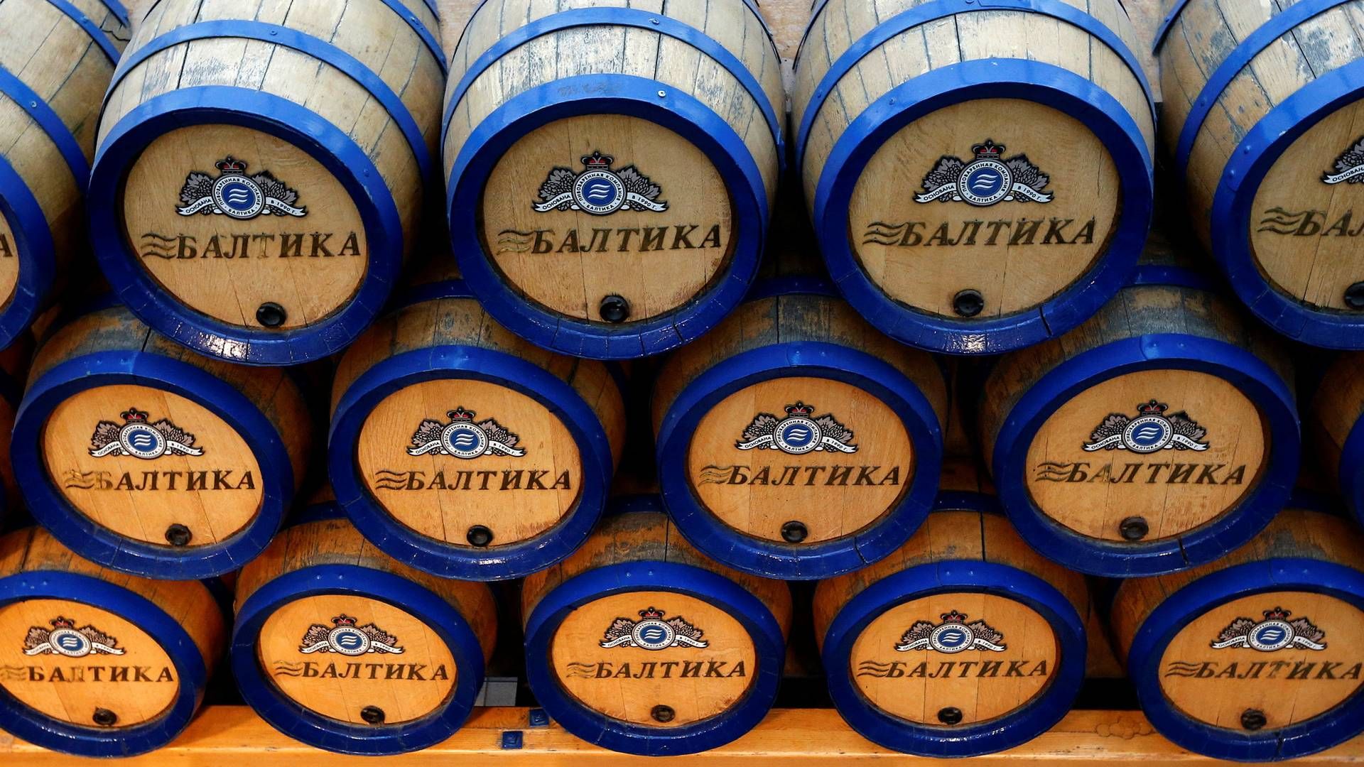 Fire datterselskaber i Carlsberg sagsøges for samlet 6,24 mia. kr. af Baltika Breweries, viser russiske dokumenter. Foto: Alexander Demianchuk/Reuters/Ritzau Scanpix